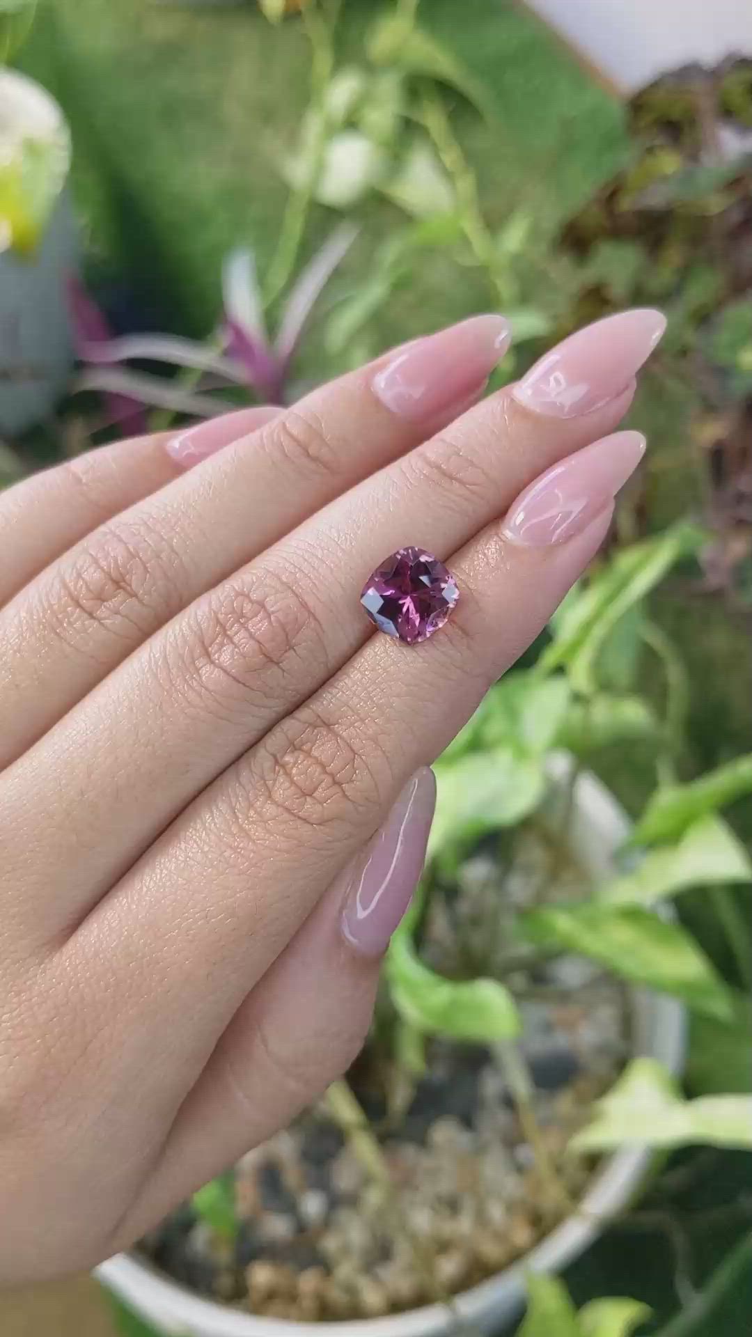 2.82 Ct. Tourmaline from Ceylon (Sri Lanka) Size Video