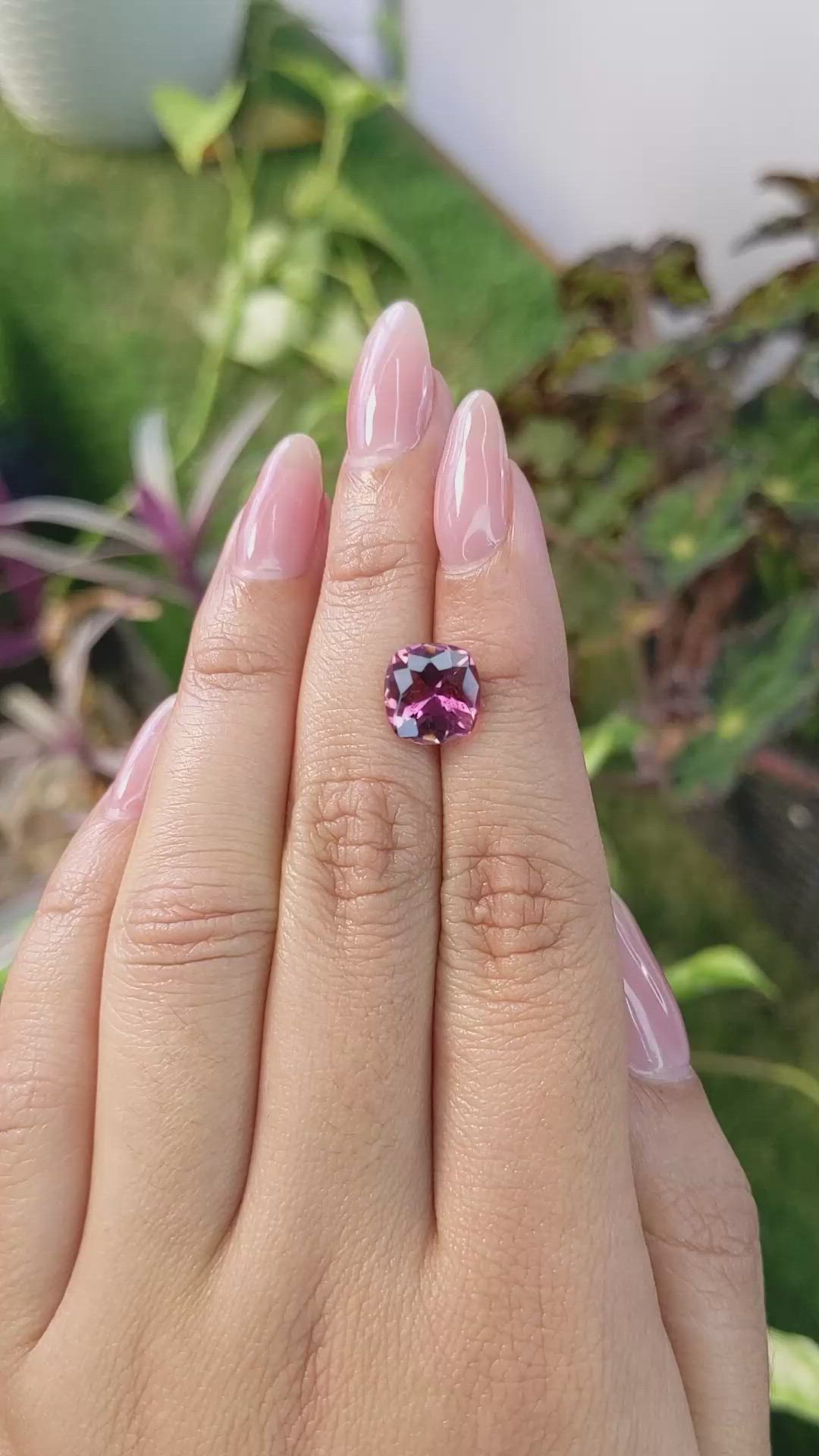 2.82 Ct. Tourmaline from Ceylon (Sri Lanka) Size Video