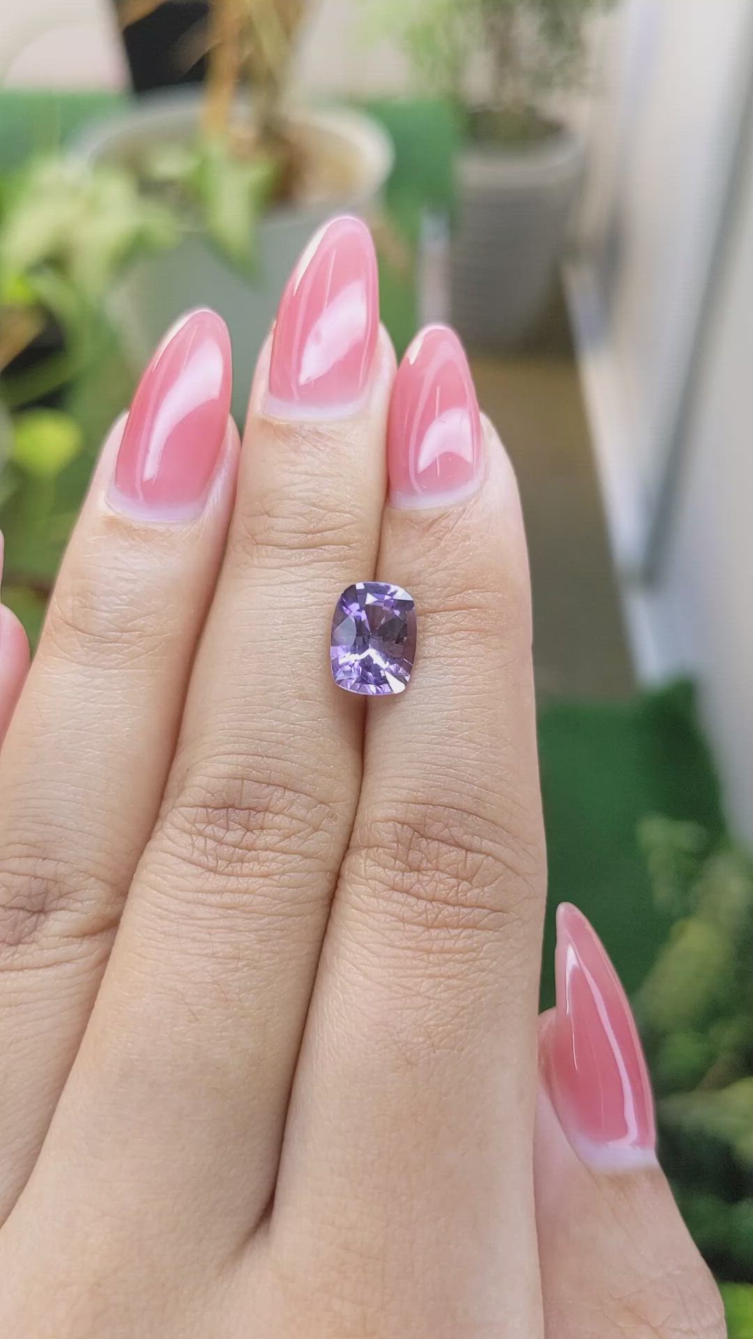 2.39 Ct. Spinel from Ceylon (Sri Lanka) Size Video