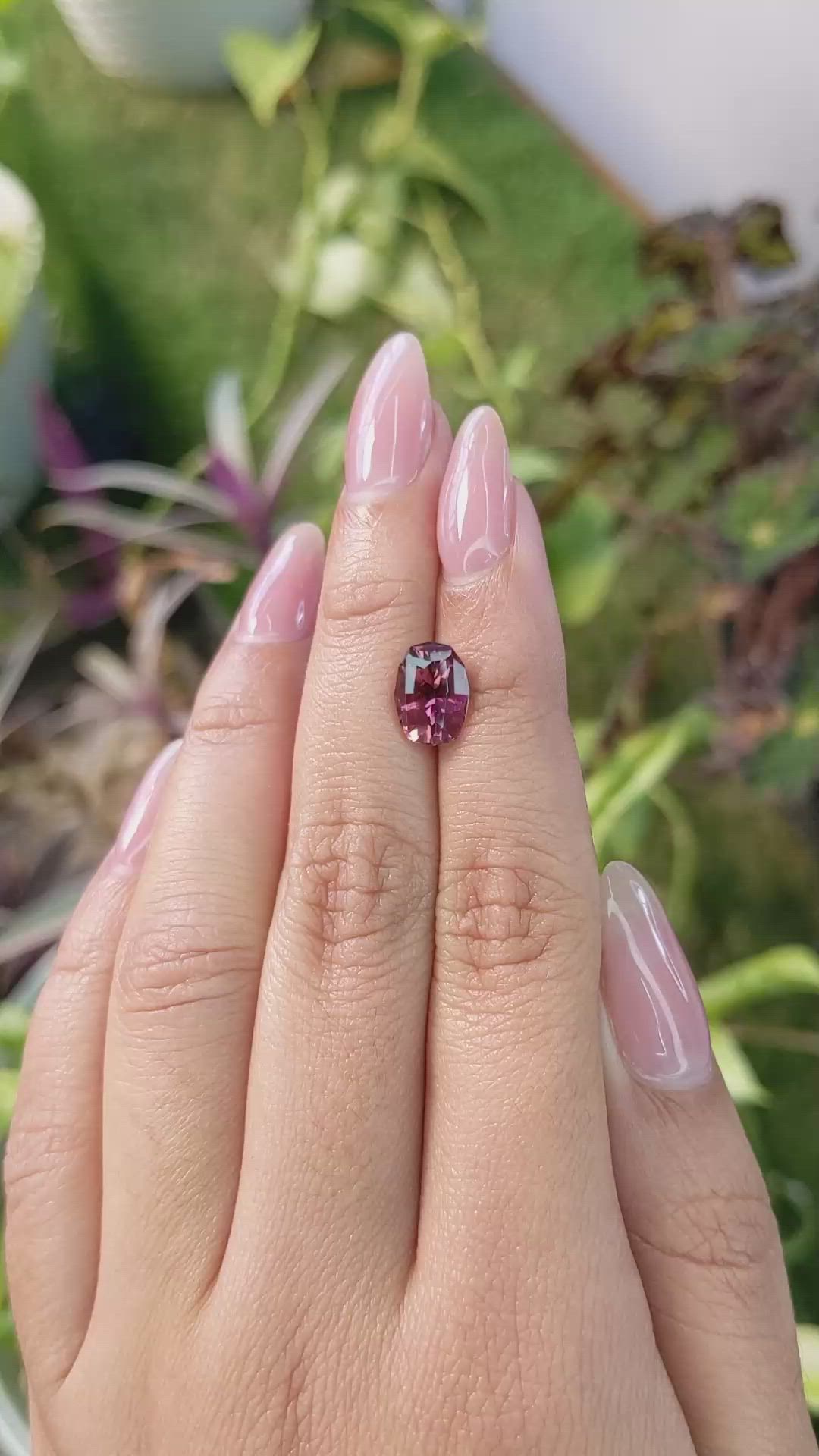 2.33 Ct. Tourmaline from Ceylon (Sri Lanka) Size Video