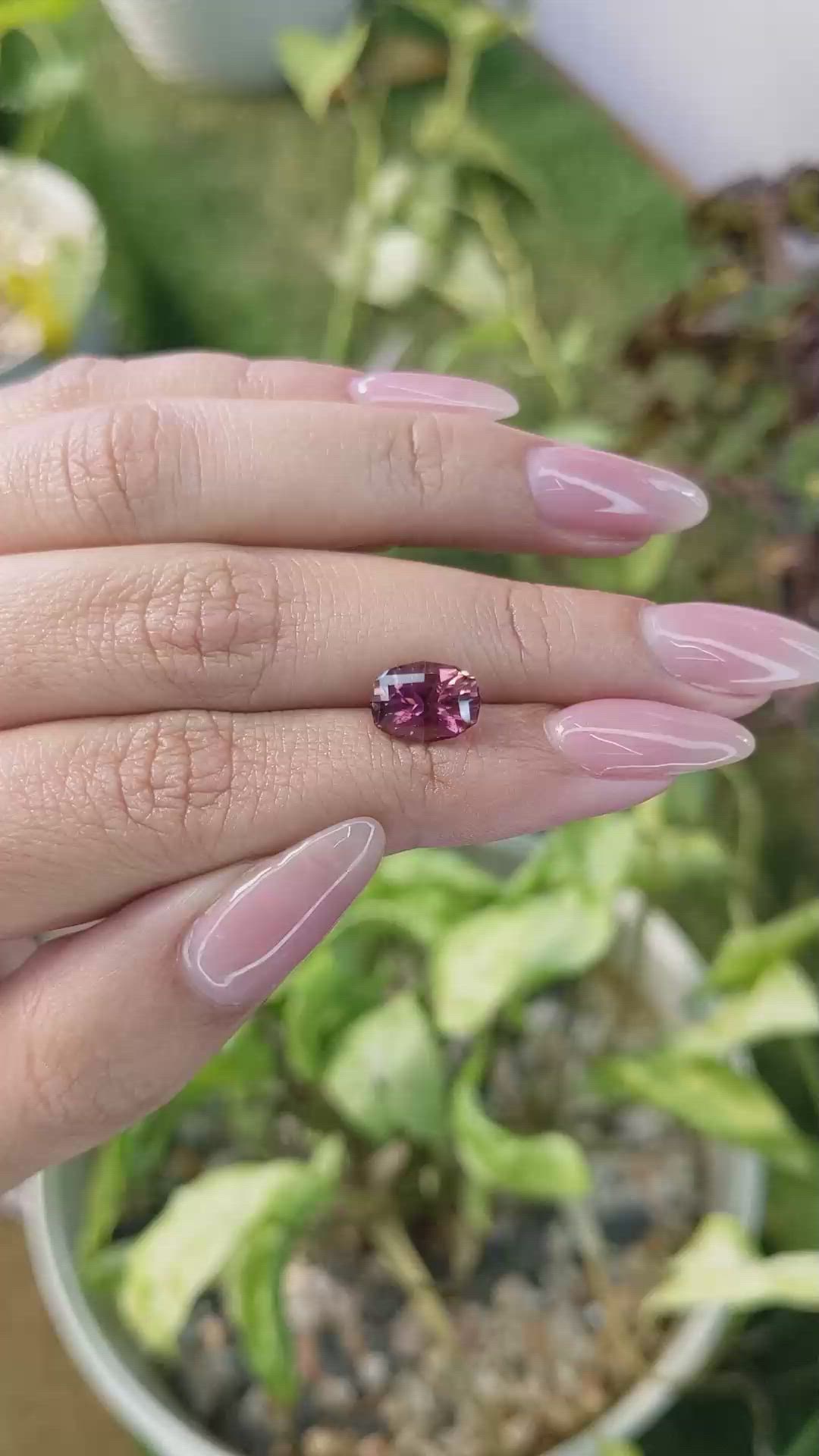 2.33 Ct. Tourmaline from Ceylon (Sri Lanka) Size Video