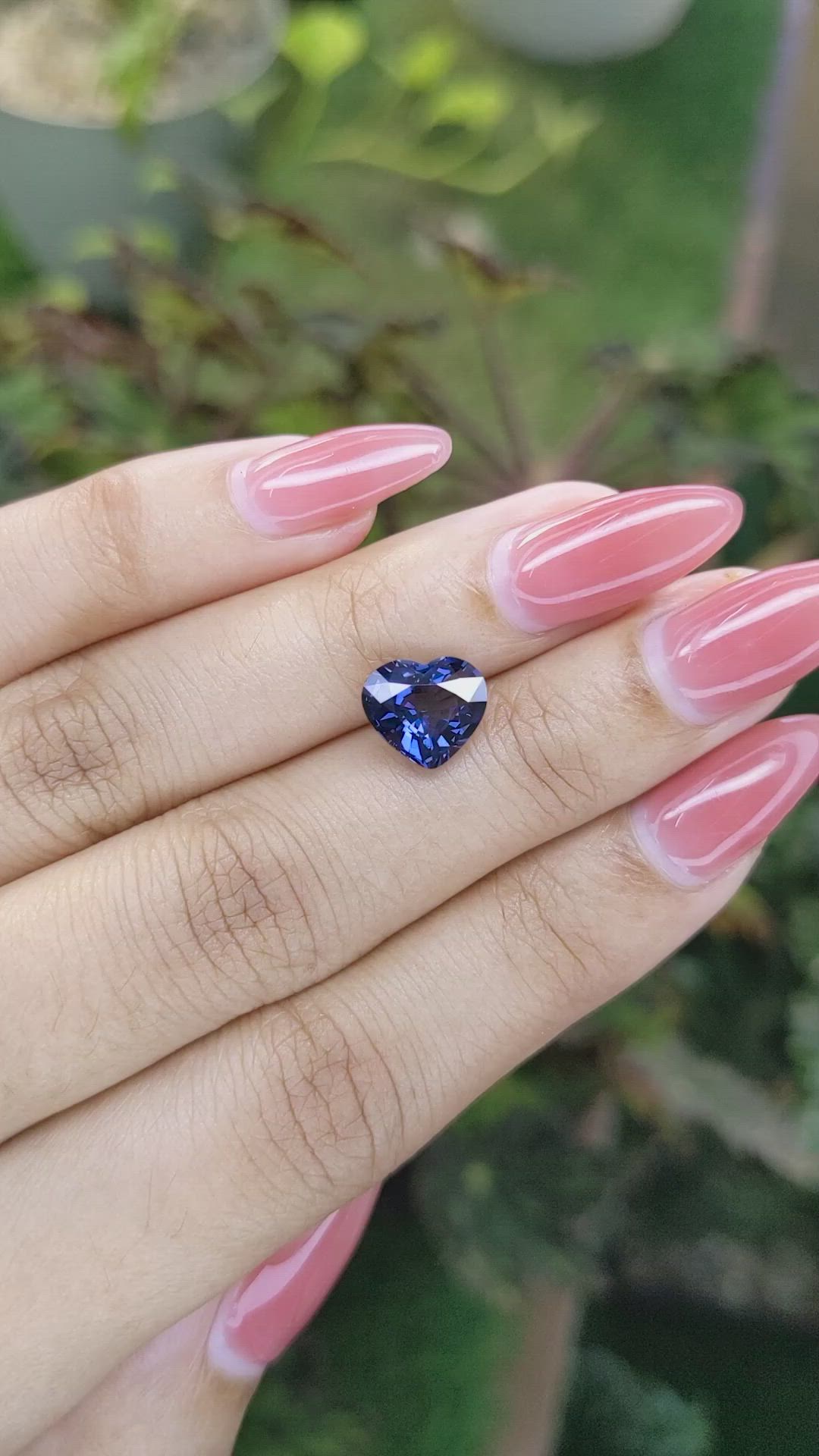 2.54 Ct. Spinel from Ceylon (Sri Lanka) Size Video