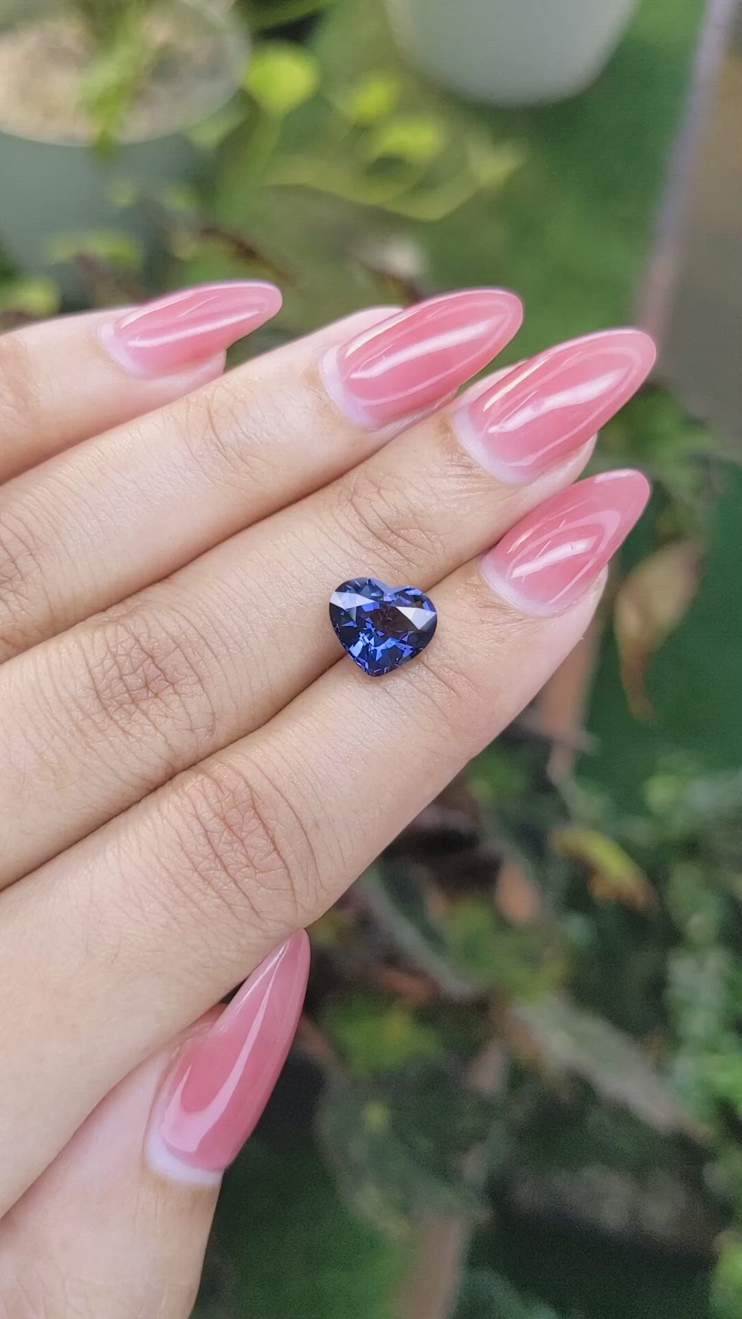 2.54 Ct. Spinel from Ceylon (Sri Lanka) Size Video