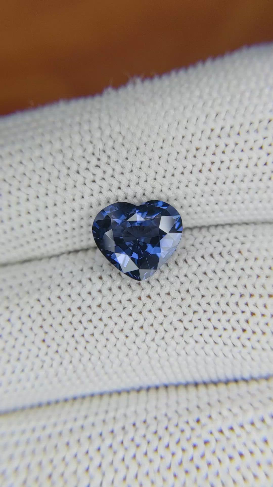 2.54 Ct. Spinel from Ceylon (Sri Lanka) Size Video