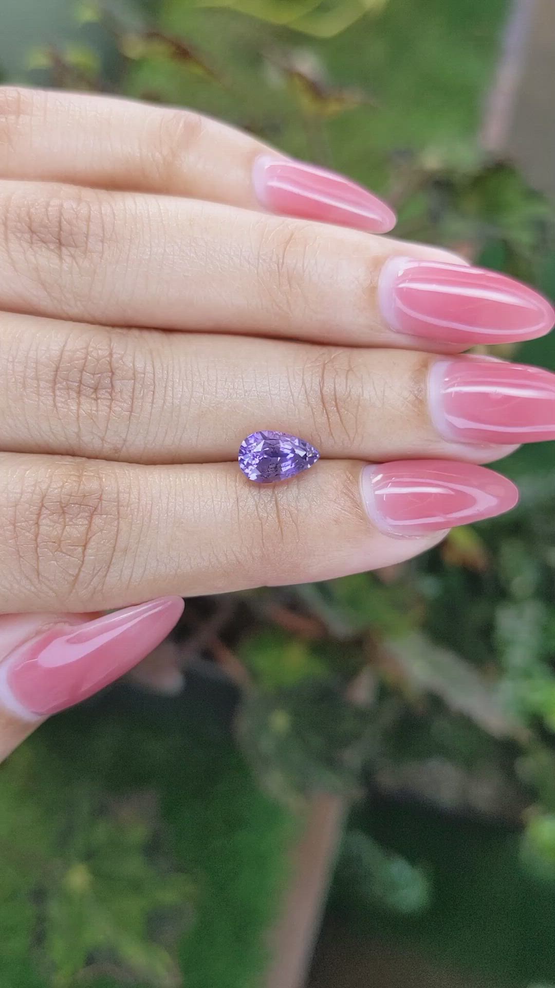 1.75 Ct. Spinel from Ceylon (Sri Lanka) Size Video