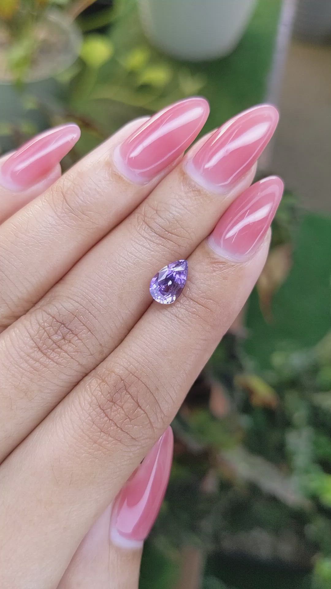 1.75 Ct. Spinel from Ceylon (Sri Lanka) Size Video