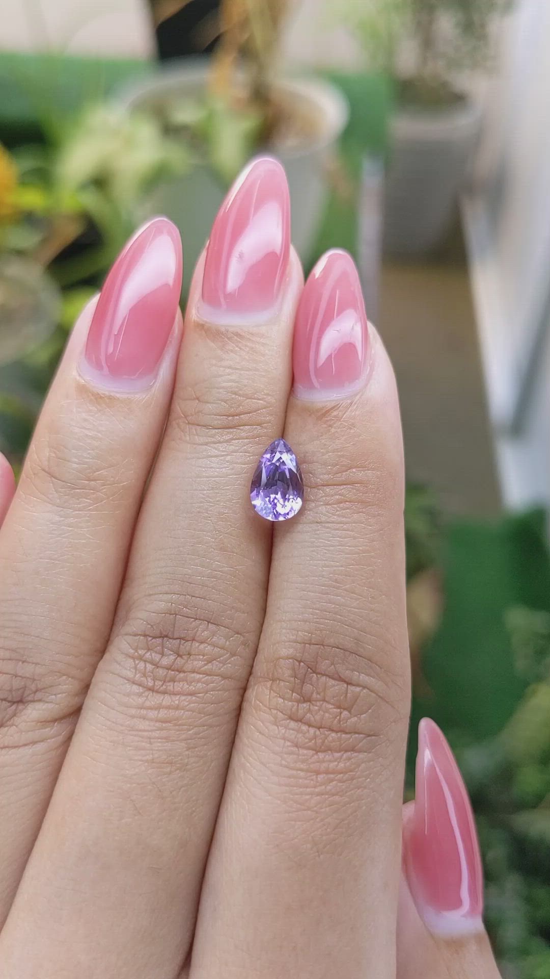 1.75 Ct. Spinel from Ceylon (Sri Lanka) Size Video