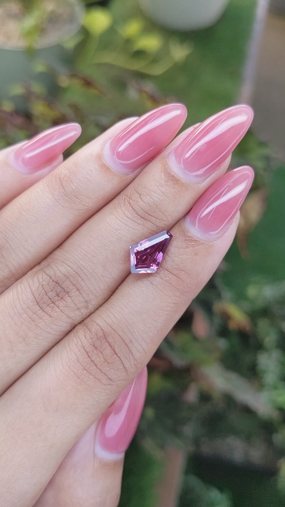 2.49 Ct. Spinel from Ceylon (Sri Lanka) Size Video