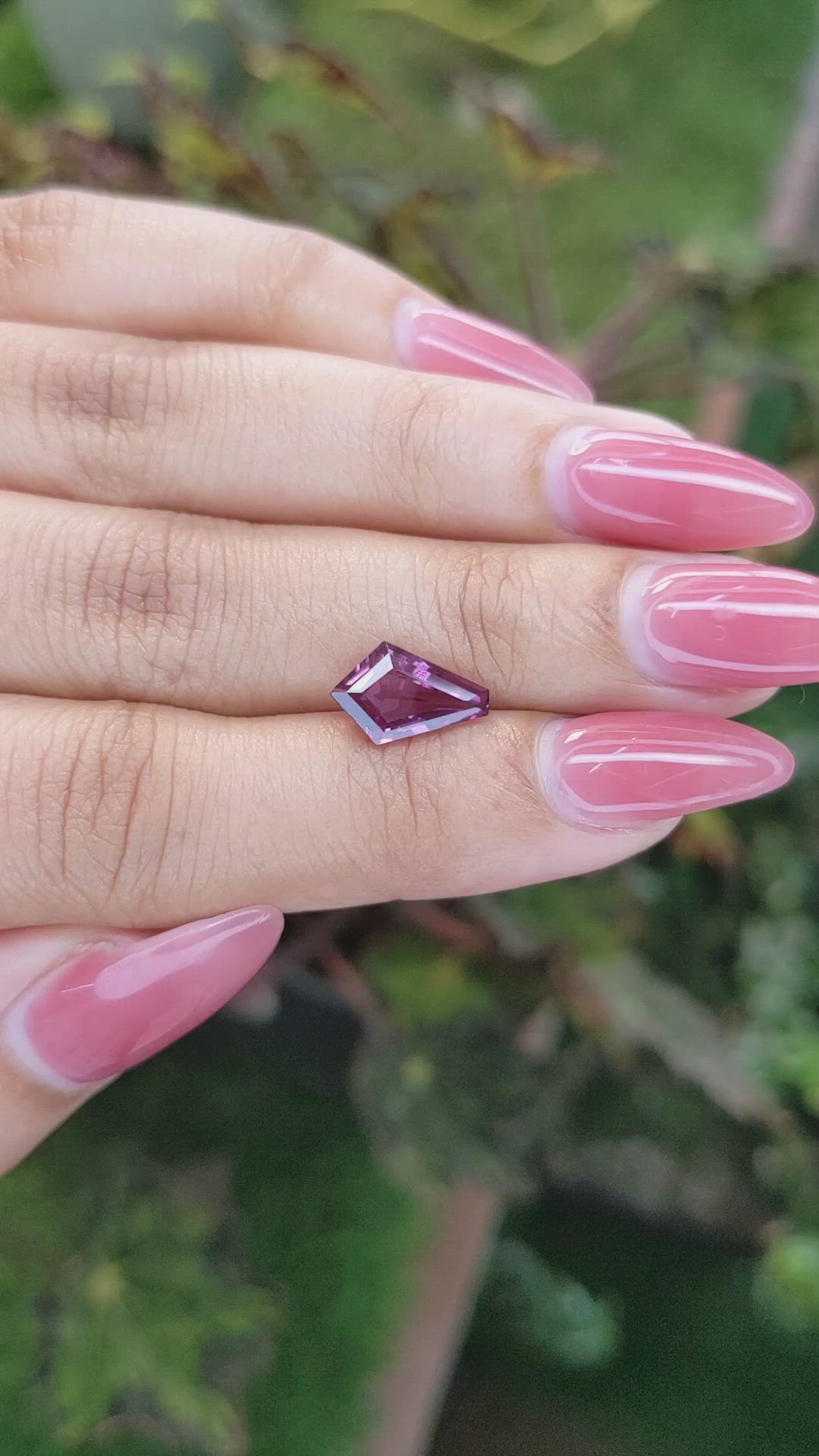 2.49 Ct. Spinel from Ceylon (Sri Lanka) Size Video