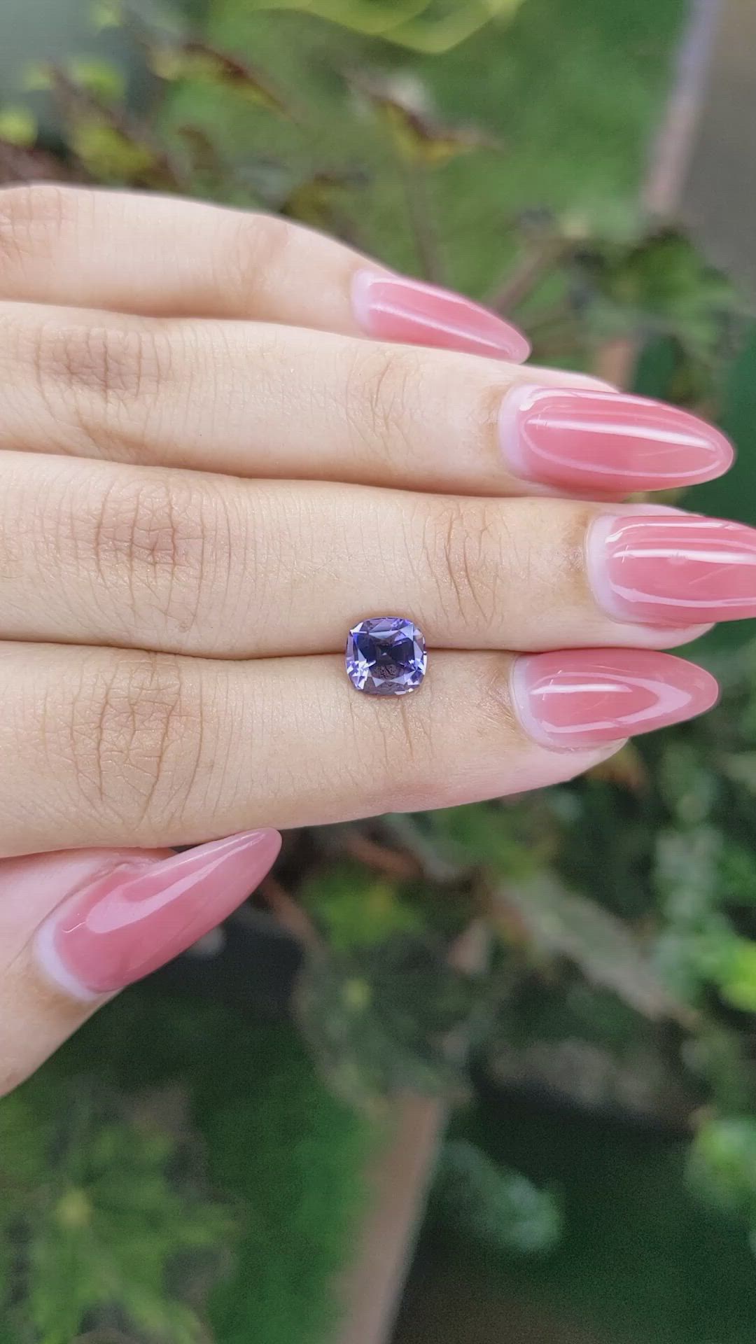 1.73 Ct. Spinel from Ceylon (Sri Lanka) Size Video