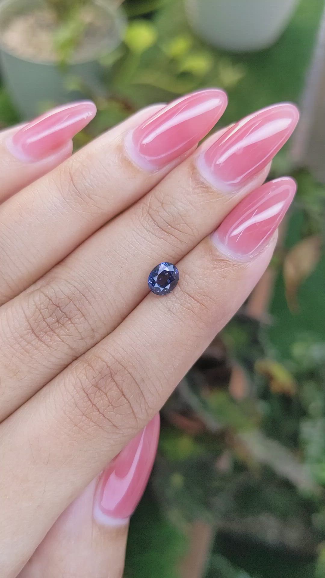 1.06 Ct. Spinel from Ceylon (Sri Lanka) Size Video