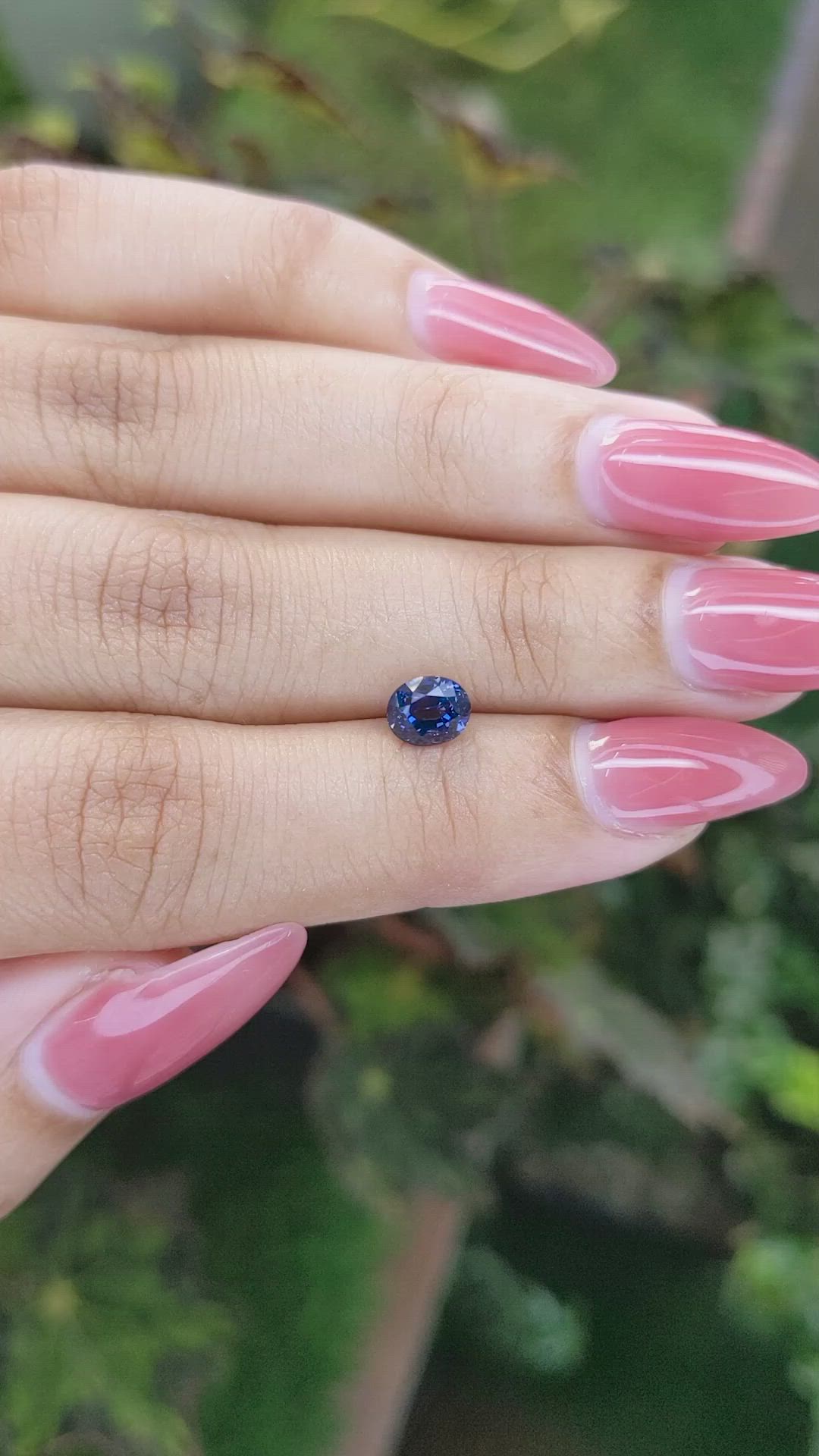 1.06 Ct. Spinel from Ceylon (Sri Lanka) Size Video