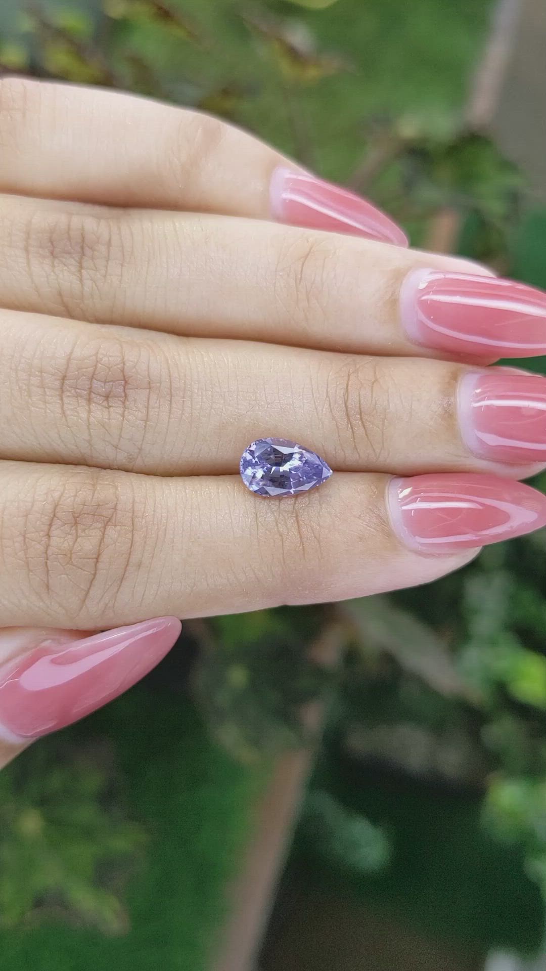 1.73 Ct. Spinel from Ceylon (Sri Lanka) Size Video