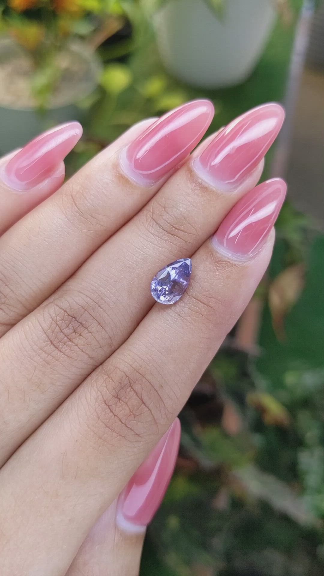 1.73 Ct. Spinel from Ceylon (Sri Lanka) Size Video