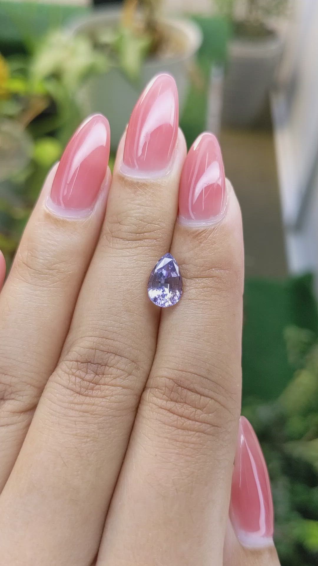 1.73 Ct. Spinel from Ceylon (Sri Lanka) Size Video