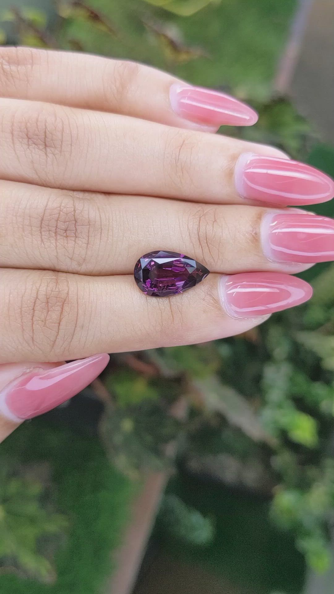 3.85 Ct. Spinel from Ceylon (Sri Lanka) Size Video