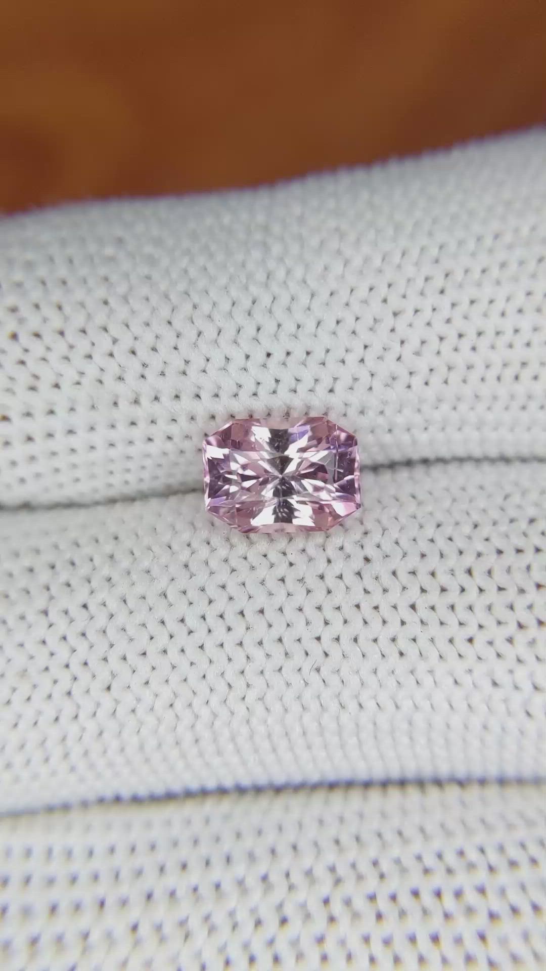 1.75 Ct. Tourmaline from Ceylon (Sri Lanka) Size Video