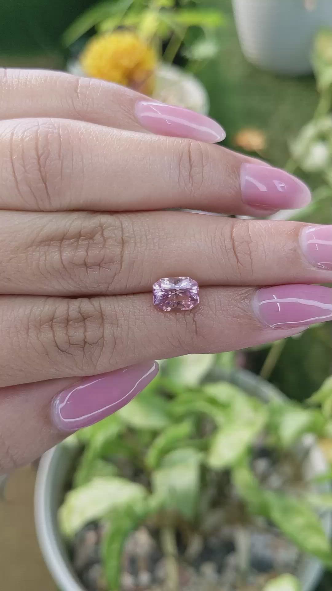 1.75 Ct. Tourmaline from Ceylon (Sri Lanka) Size Video