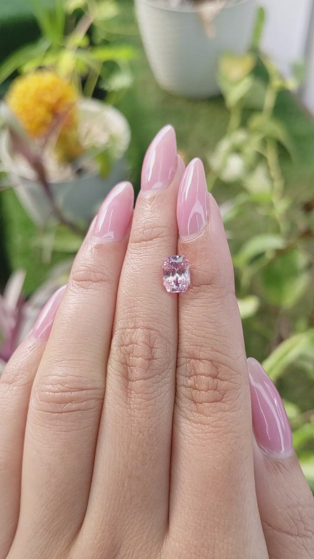 1.75 Ct. Tourmaline from Ceylon (Sri Lanka) Size Video