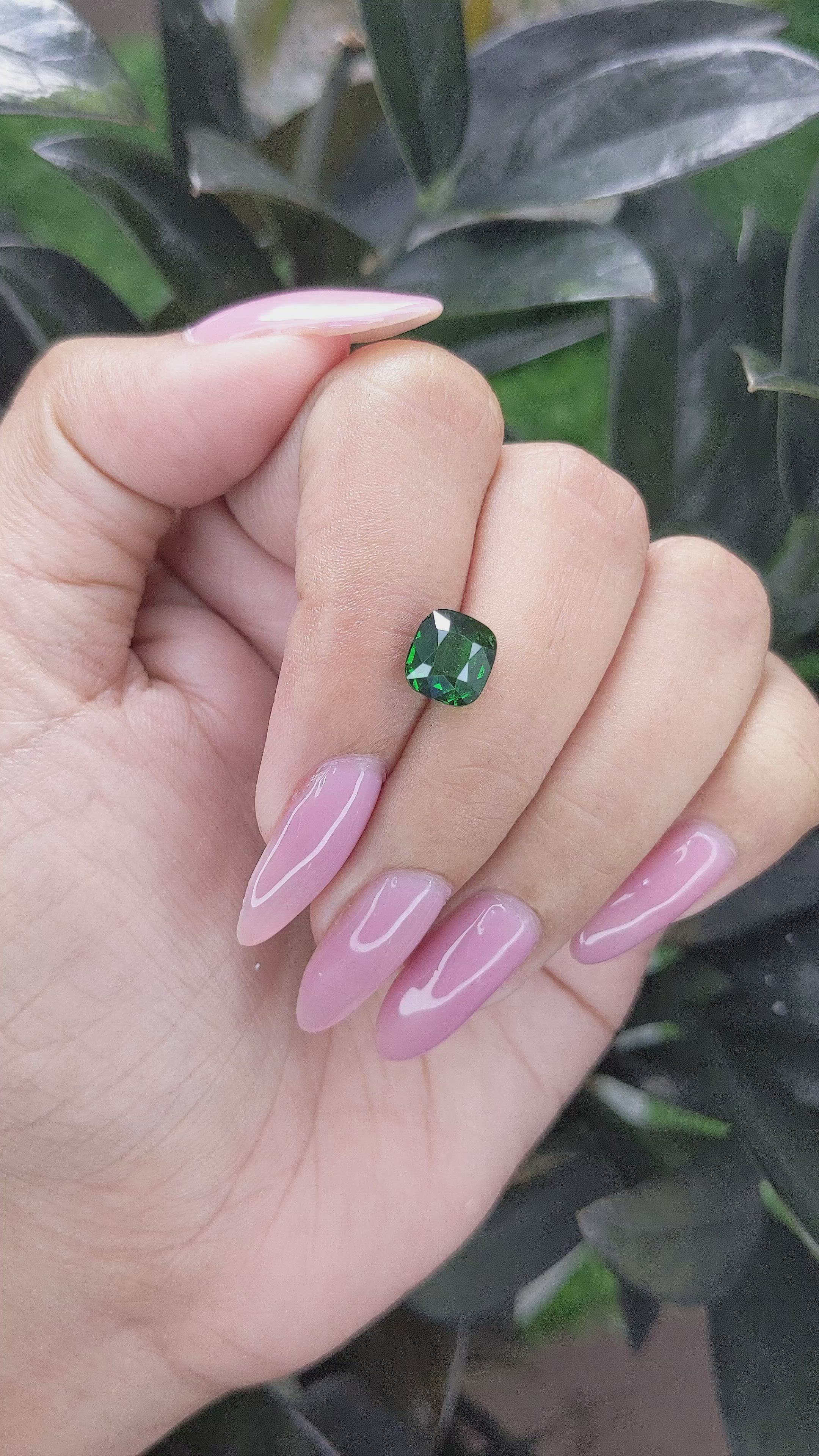 2.70 Ct. Tsavorite Garnet from Tanzania Size Video