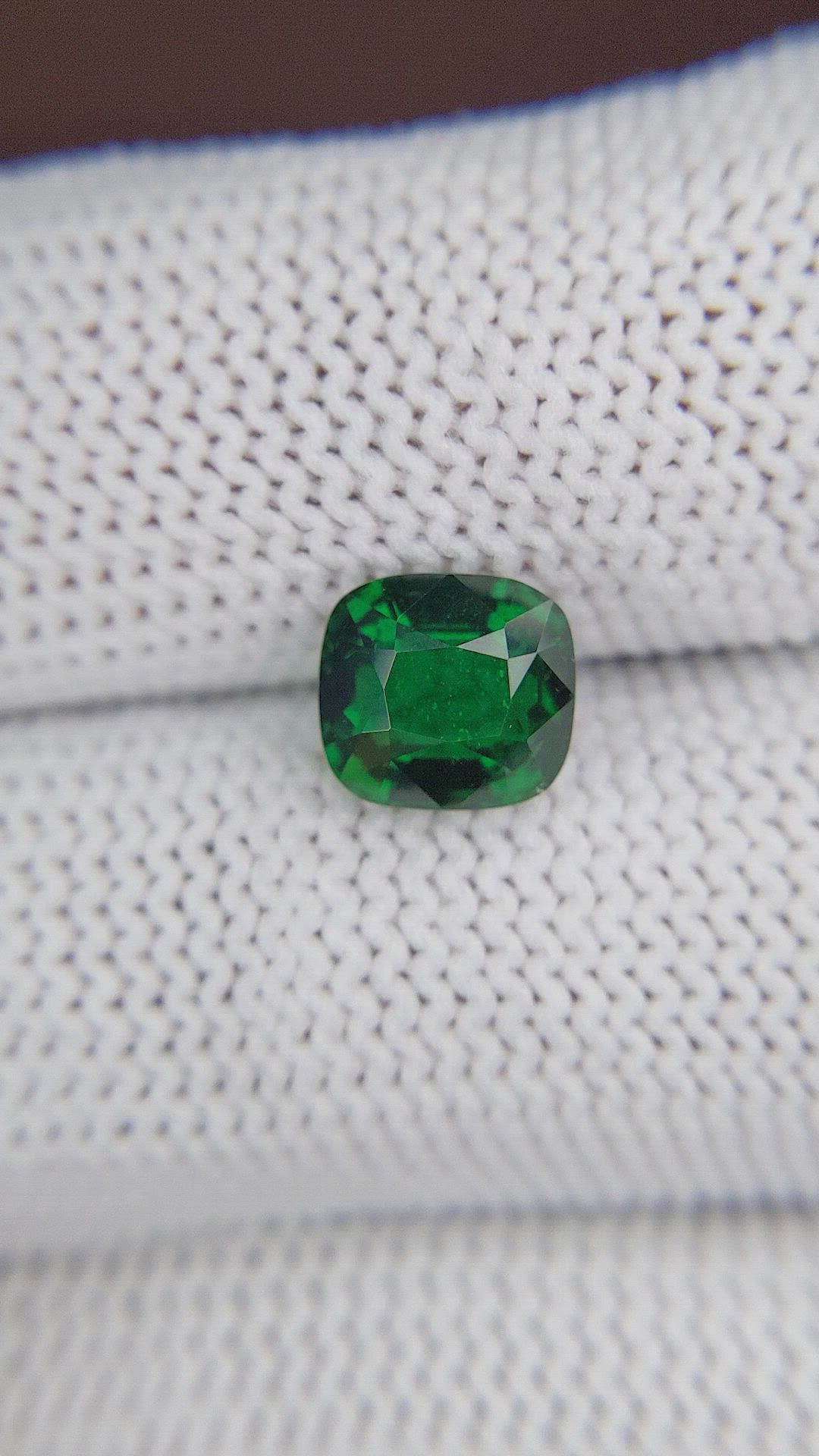 2.70 Ct. Tsavorite Garnet from Tanzania Size Video