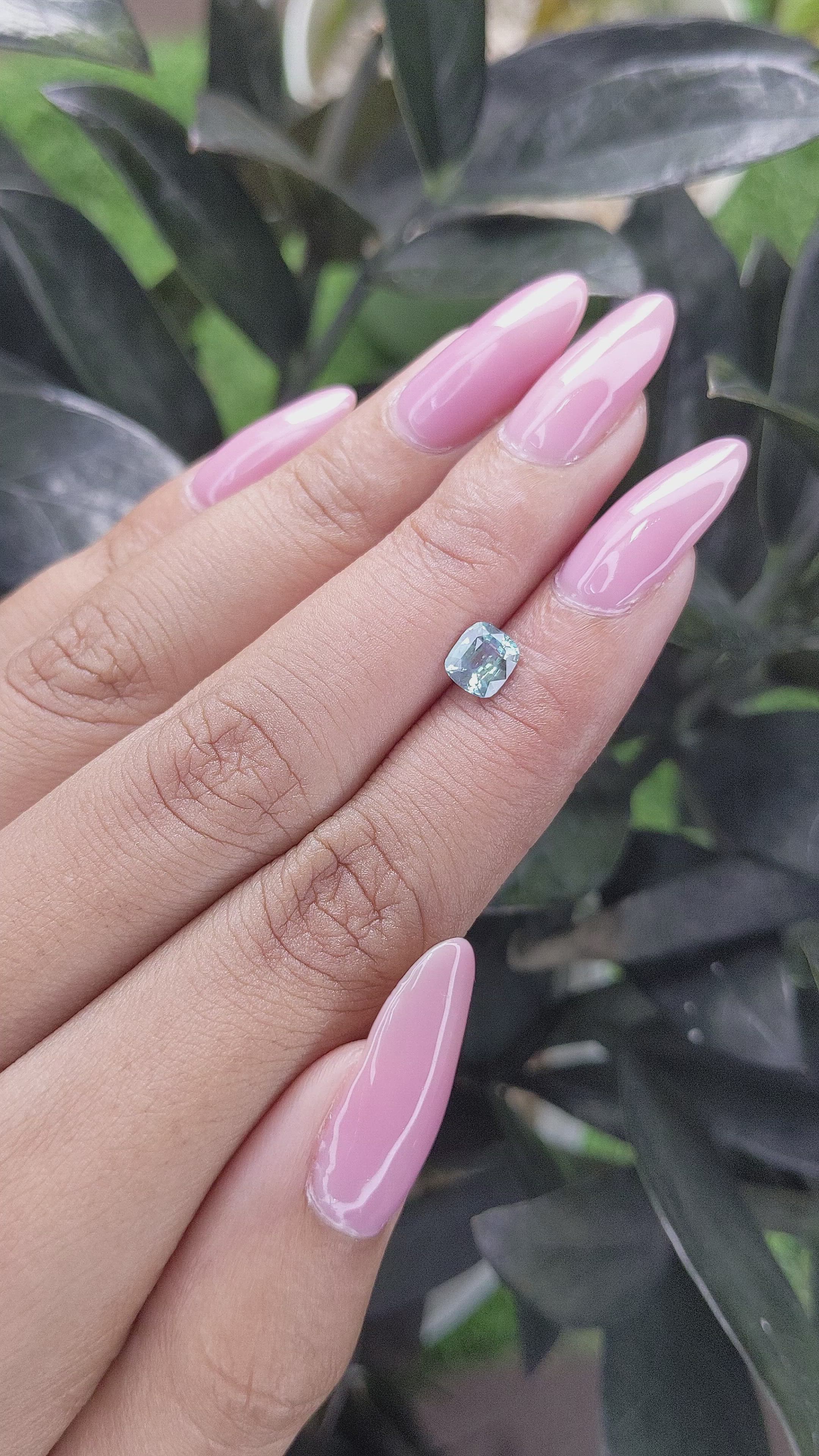 0.78 Ct. Chrysoberyl from Tanzania Size Video