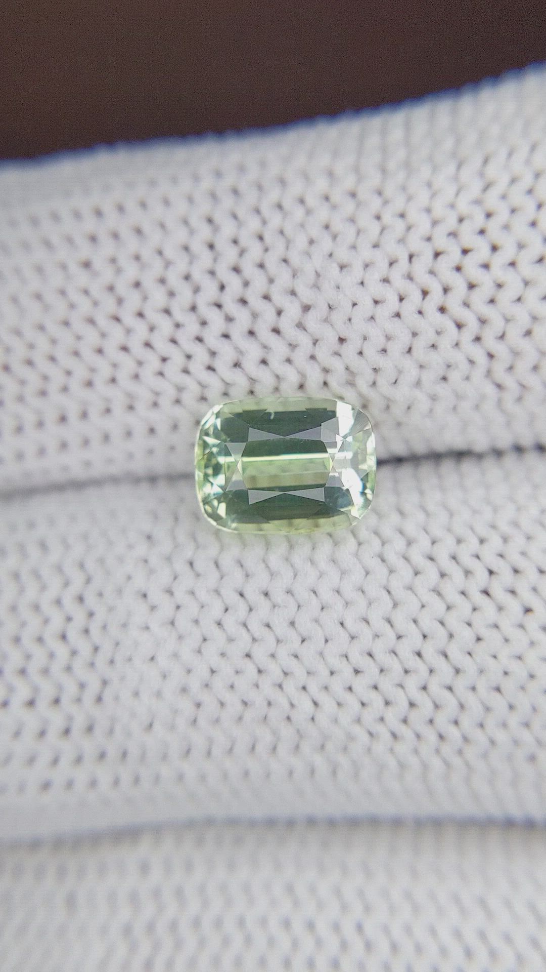 2.63 Ct. Chrysoberyl from Tanzania Size Video