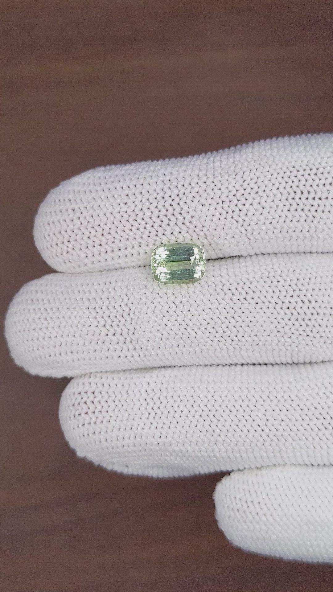 2.63 Ct. Chrysoberyl from Tanzania Size Video