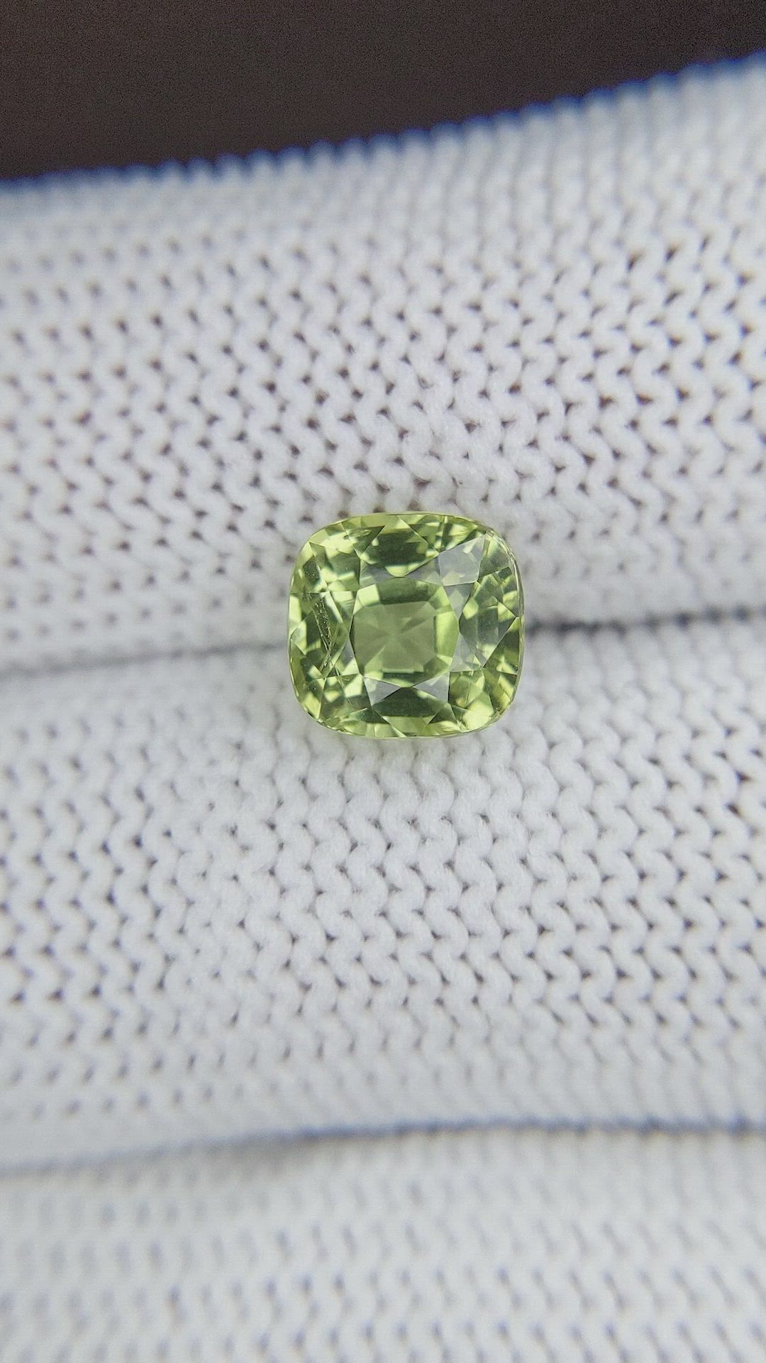 3.43 Ct. Chrysoberyl from Tanzania Size Video