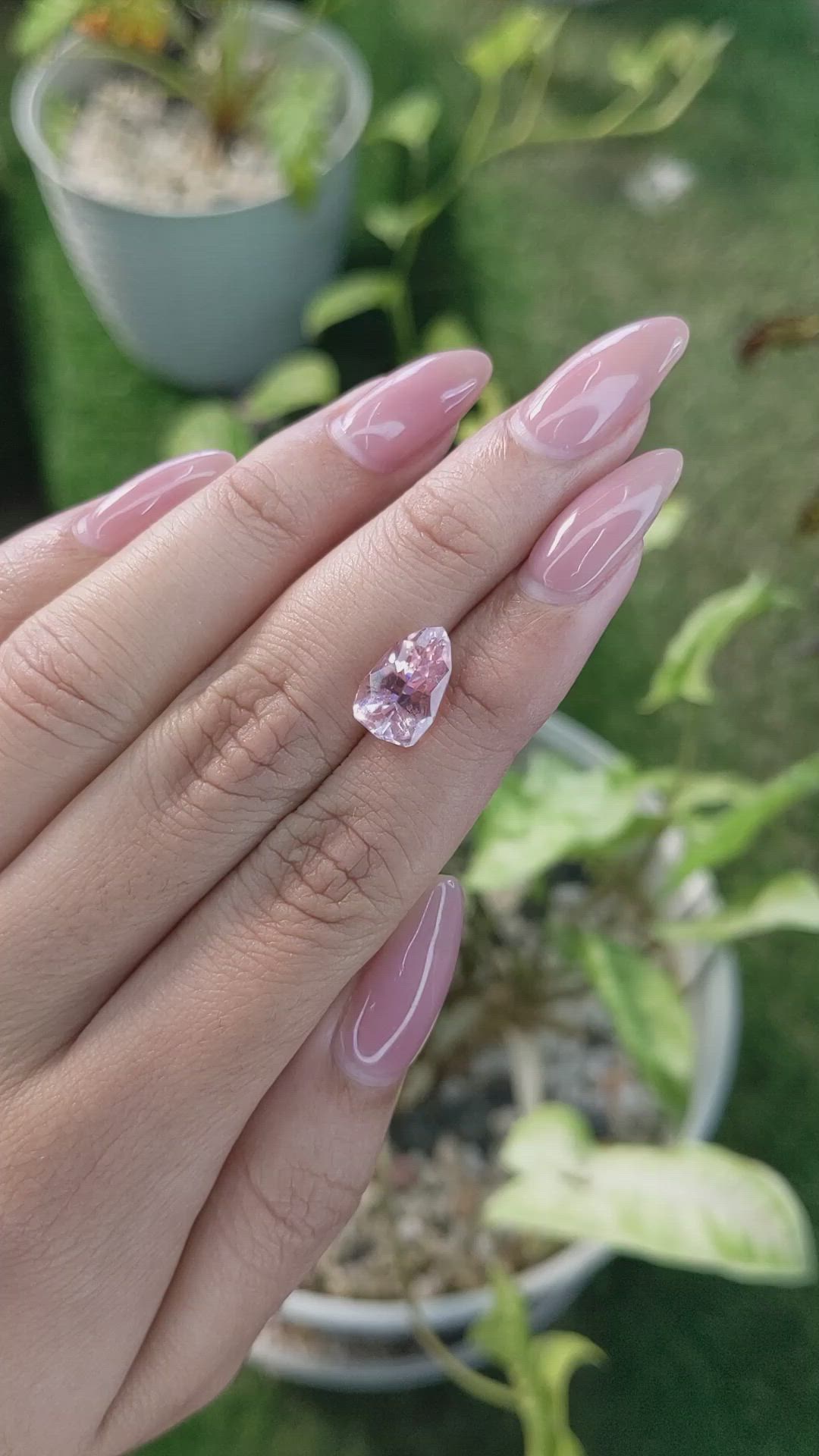 2.70 Ct. Tourmaline from Ceylon (Sri Lanka) Size Video