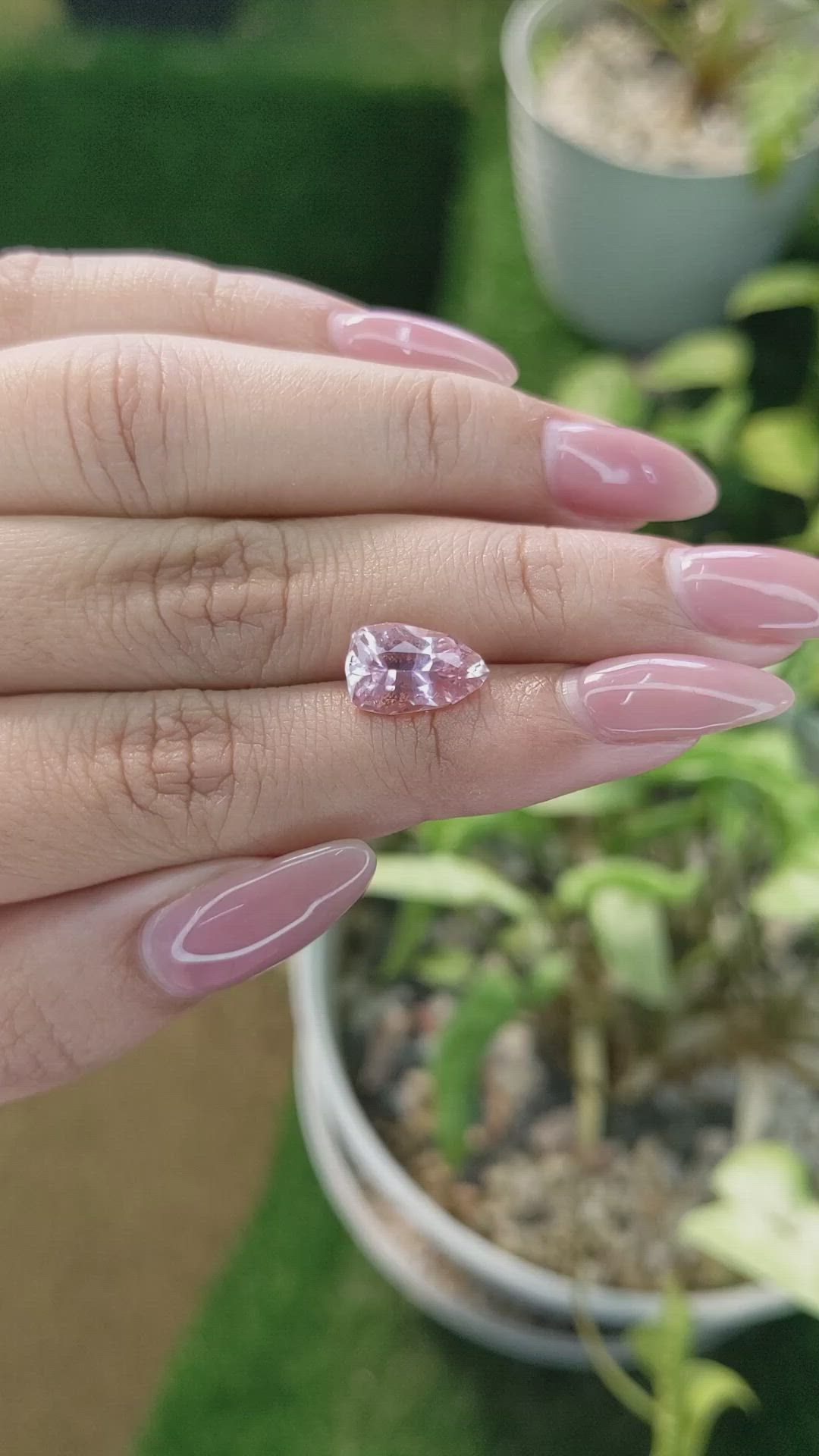 2.70 Ct. Tourmaline from Ceylon (Sri Lanka) Size Video