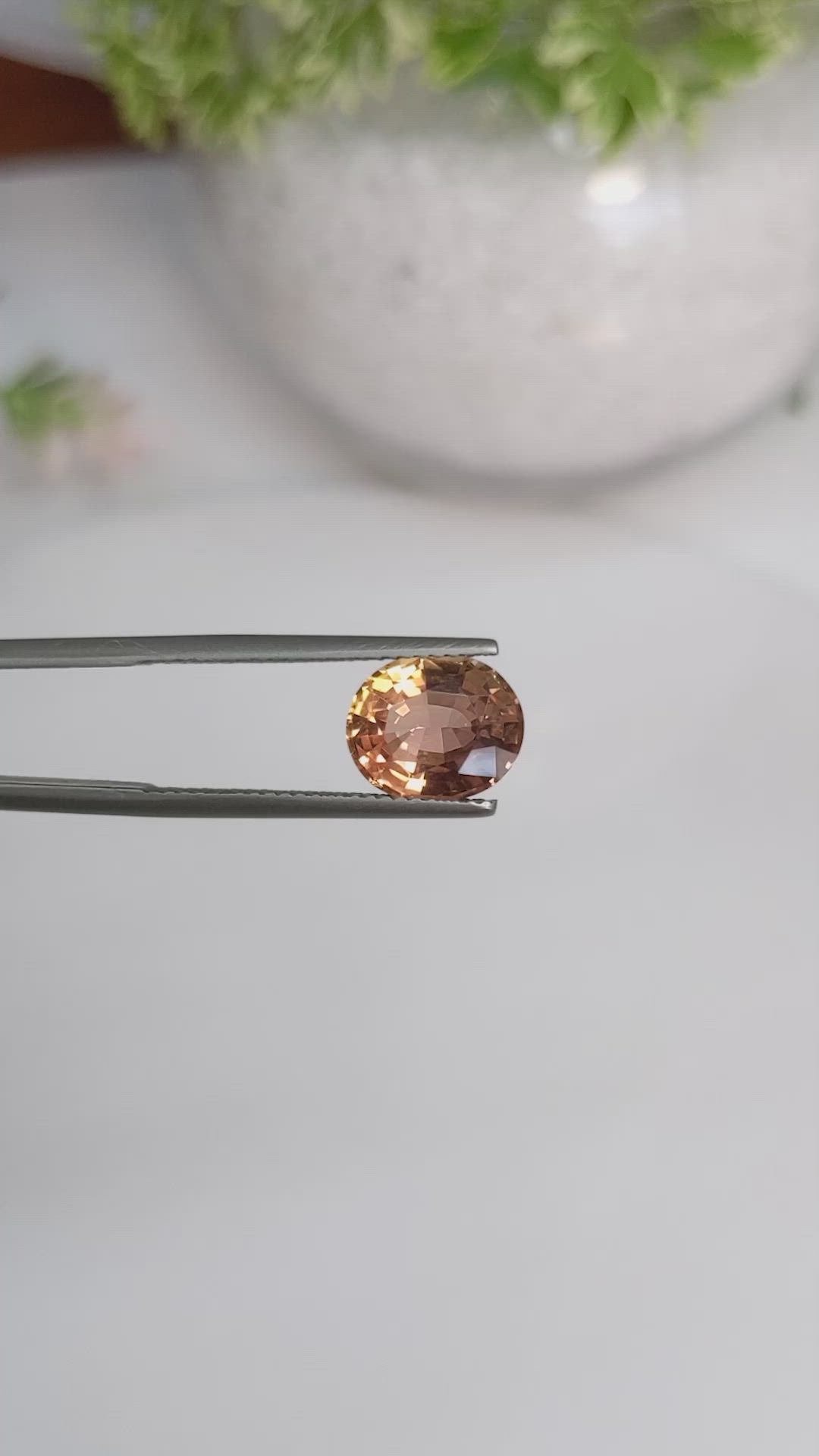 2.83 Ct. Tourmaline from Ceylon (Sri Lanka) Size Video