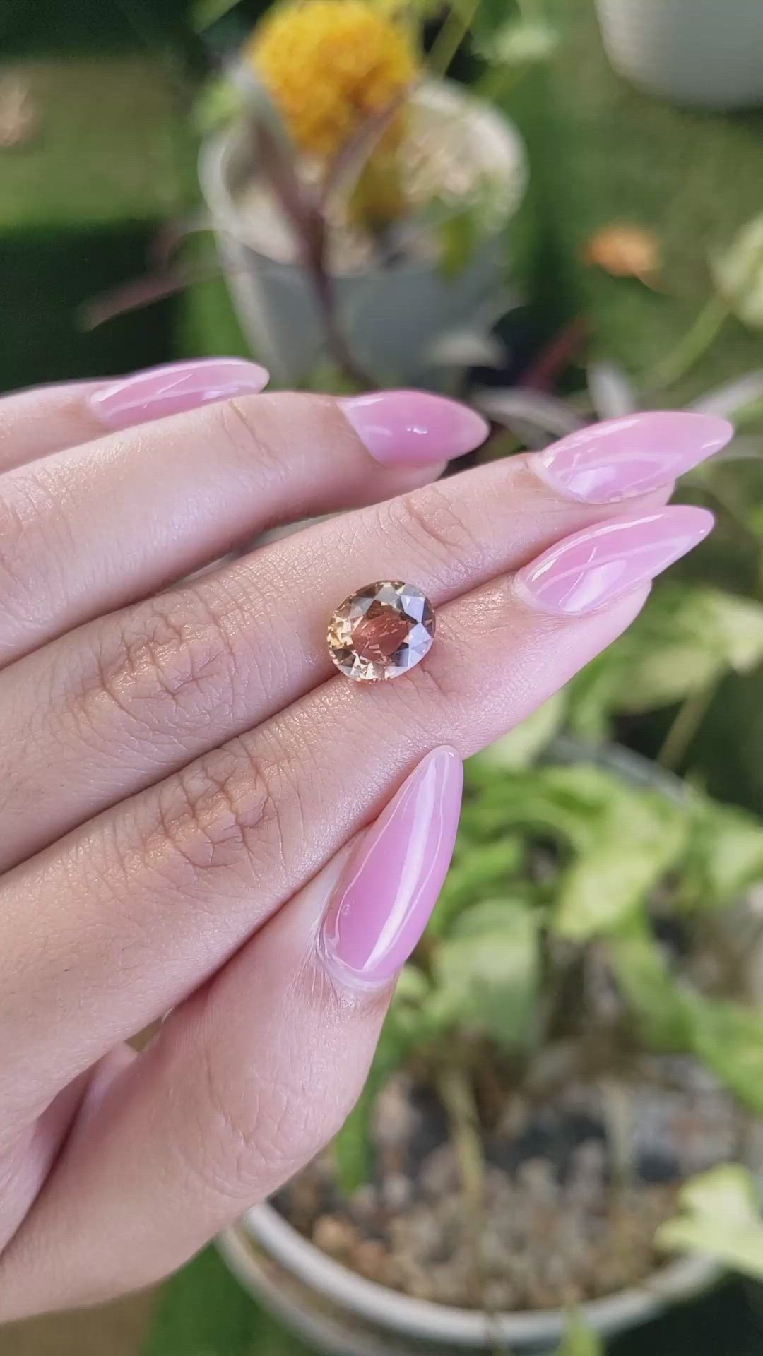 2.83 Ct. Tourmaline from Ceylon (Sri Lanka) Size Video