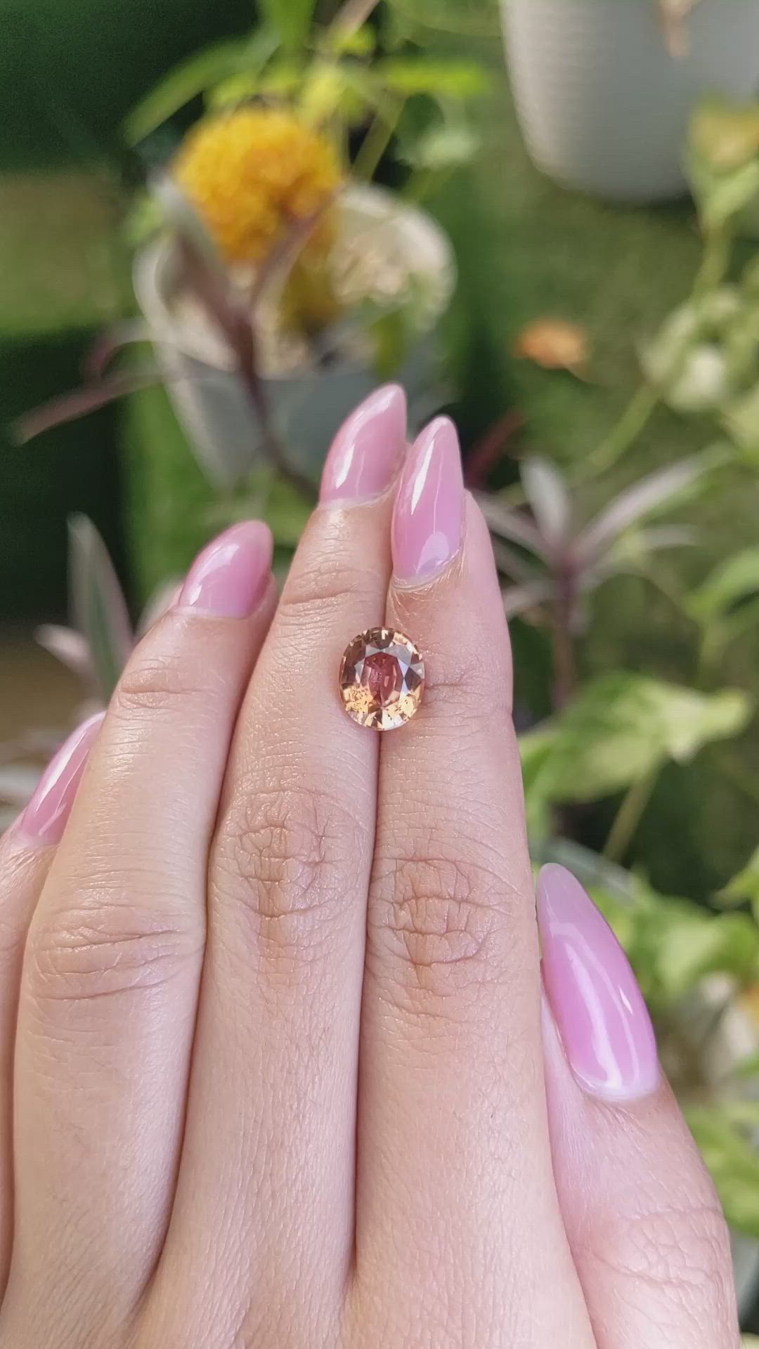 2.83 Ct. Tourmaline from Ceylon (Sri Lanka) Size Video