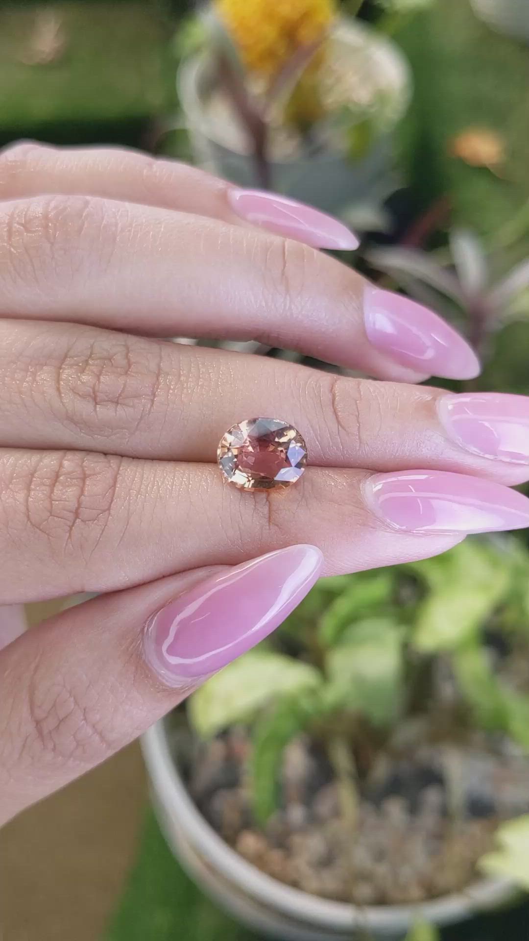 2.83 Ct. Tourmaline from Ceylon (Sri Lanka) Size Video