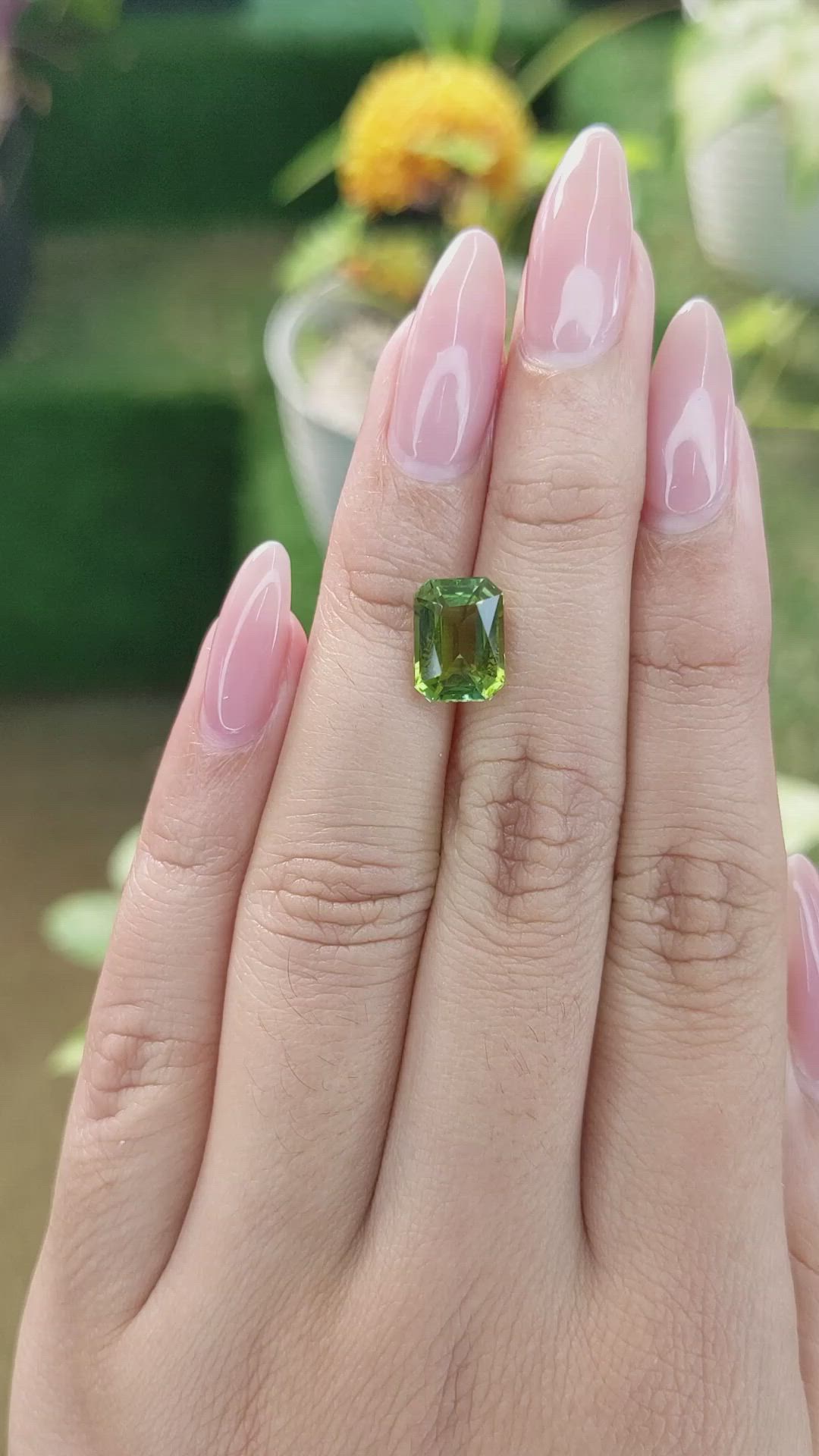 3.42 Ct. Tourmaline from Ceylon (Sri Lanka) Size Video