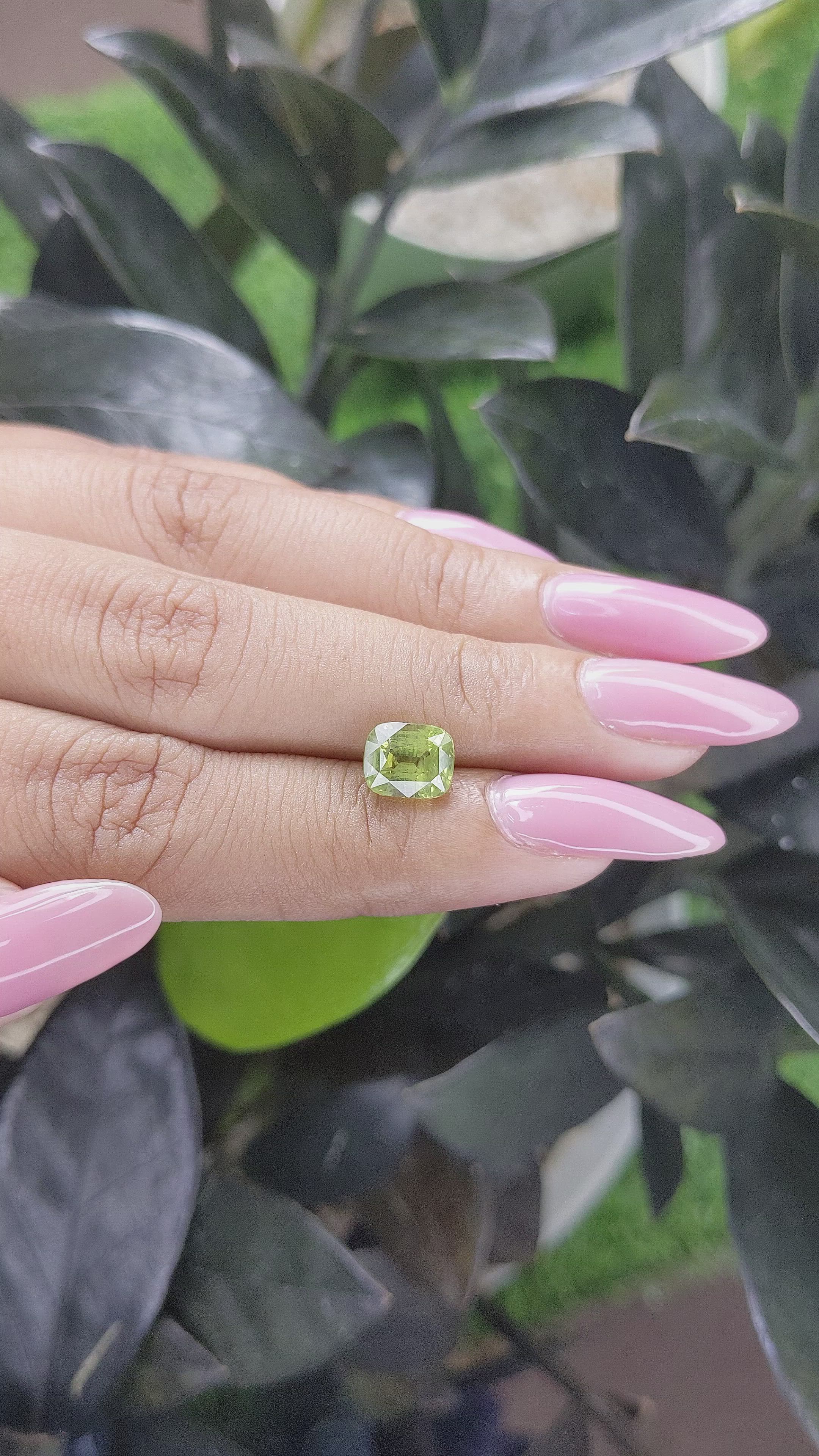 2.62 Ct. Chrysoberyl from Tanzania Size Video