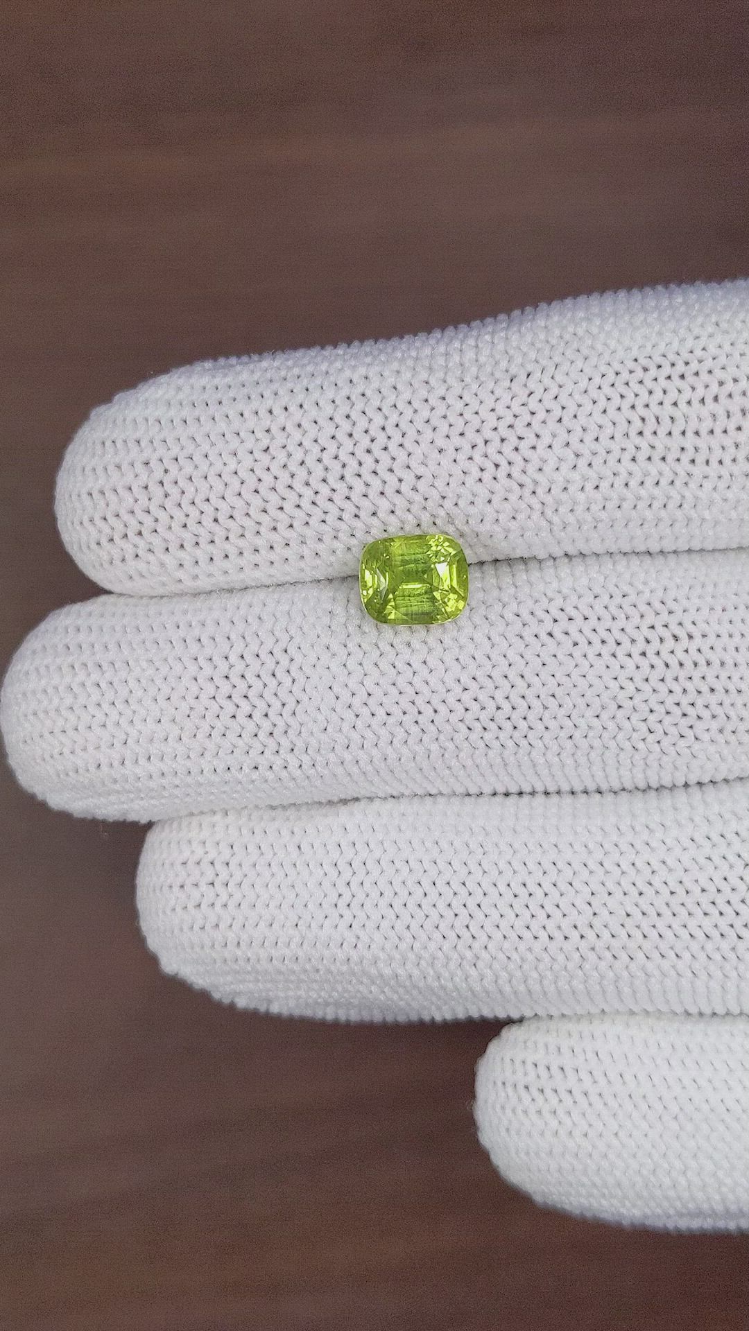 2.62 Ct. Chrysoberyl from Tanzania Size Video
