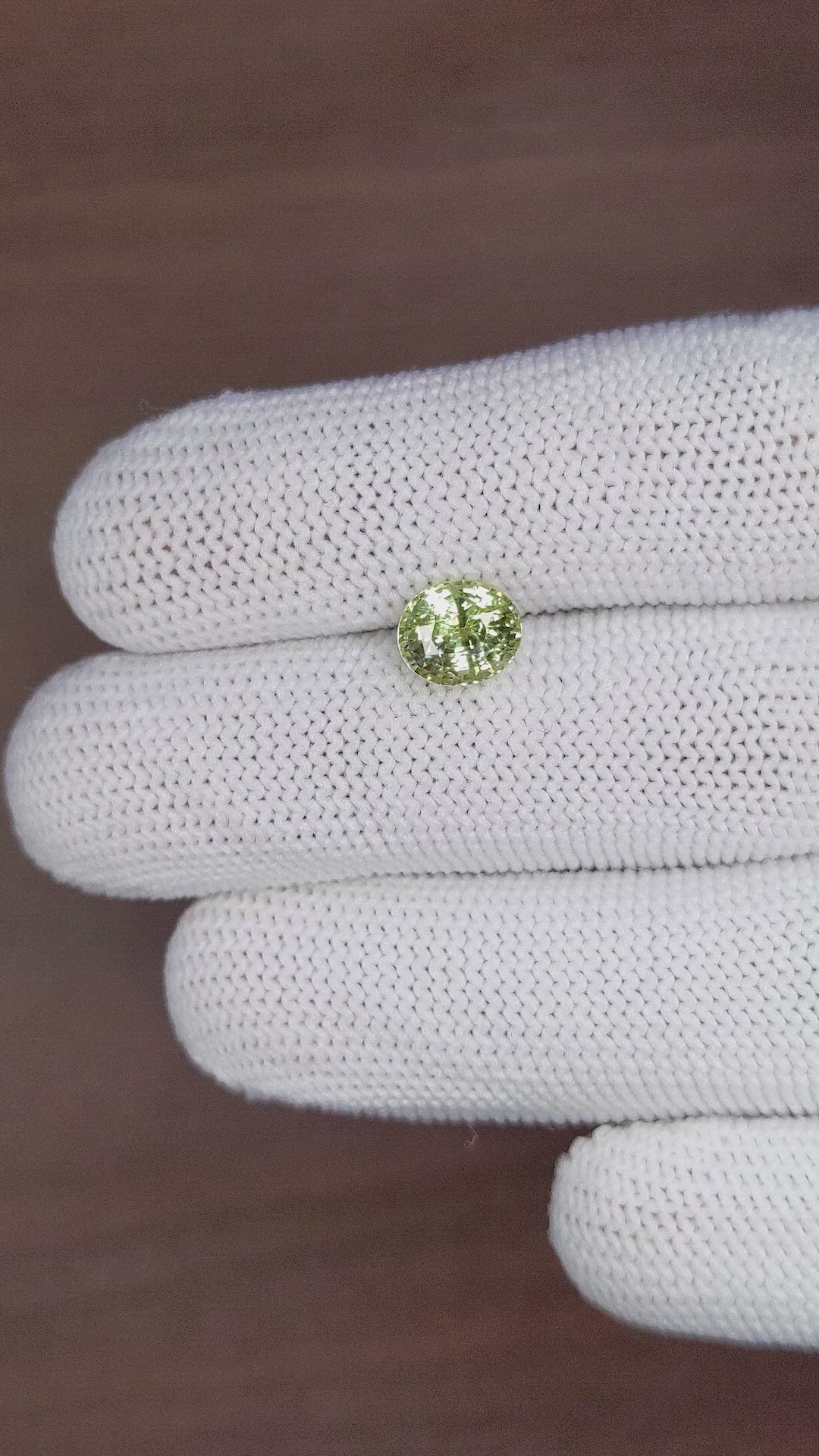 2.62 Ct. Chrysoberyl from Tanzania Size Video