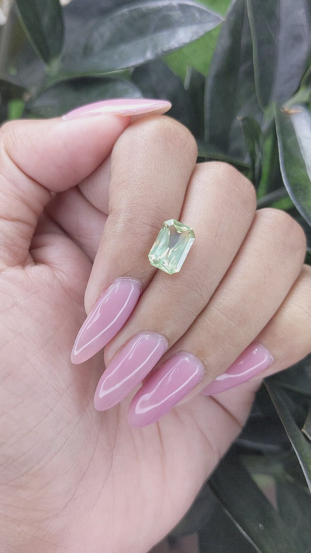 3.12 Ct. Chrysoberyl from Tanzania Size Video