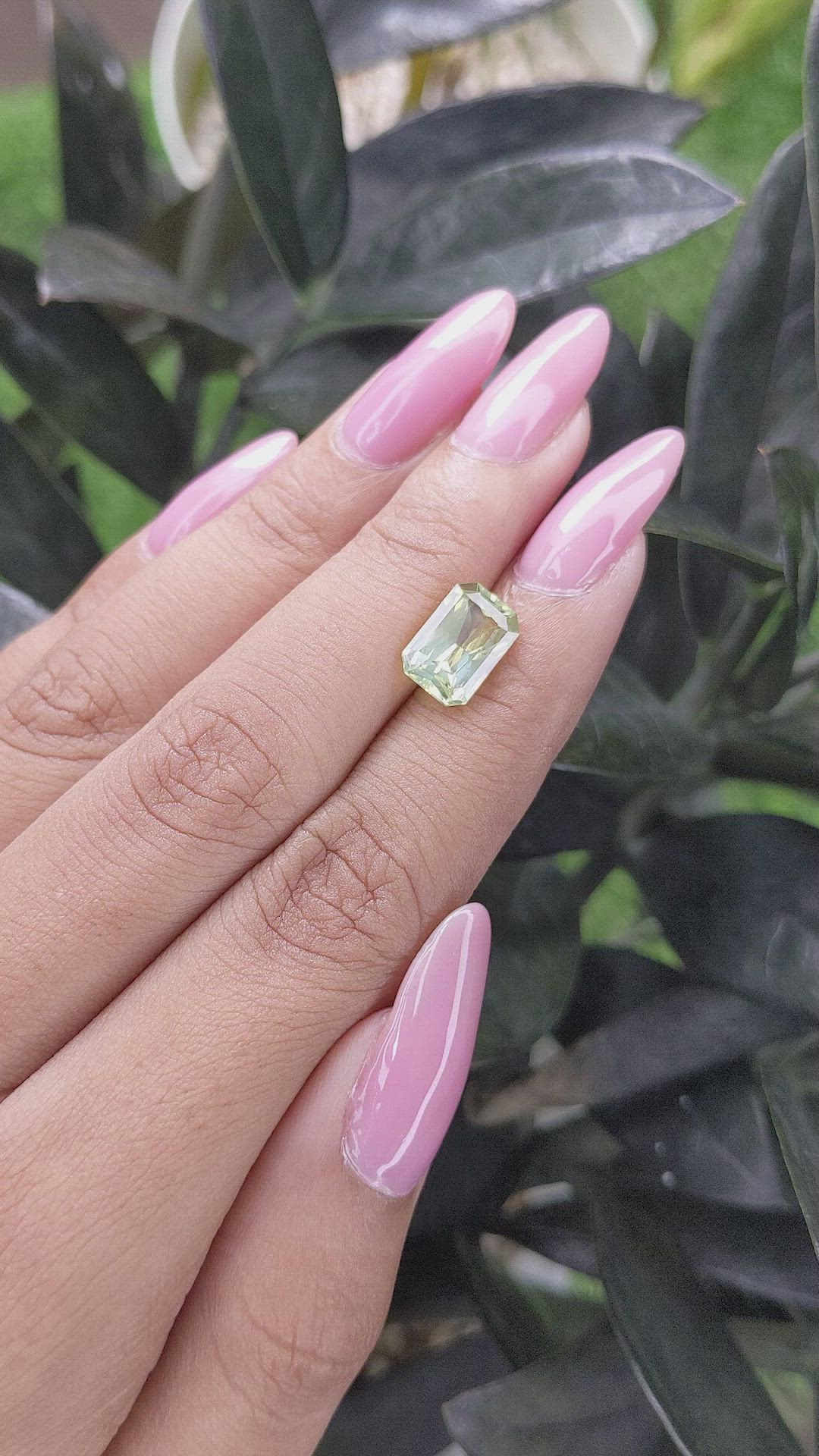 3.12 Ct. Chrysoberyl from Tanzania Size Video