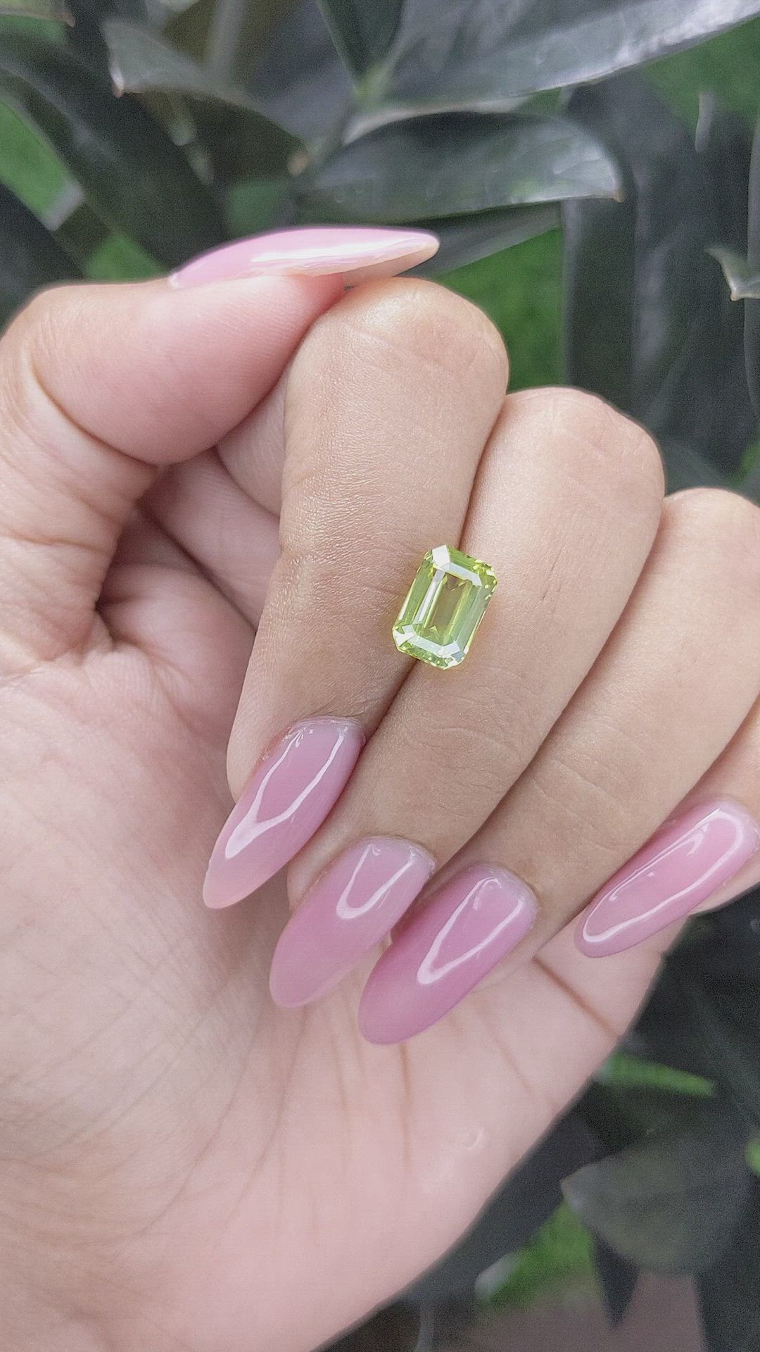 3.03 Ct. Chrysoberyl from Tanzania Size Video