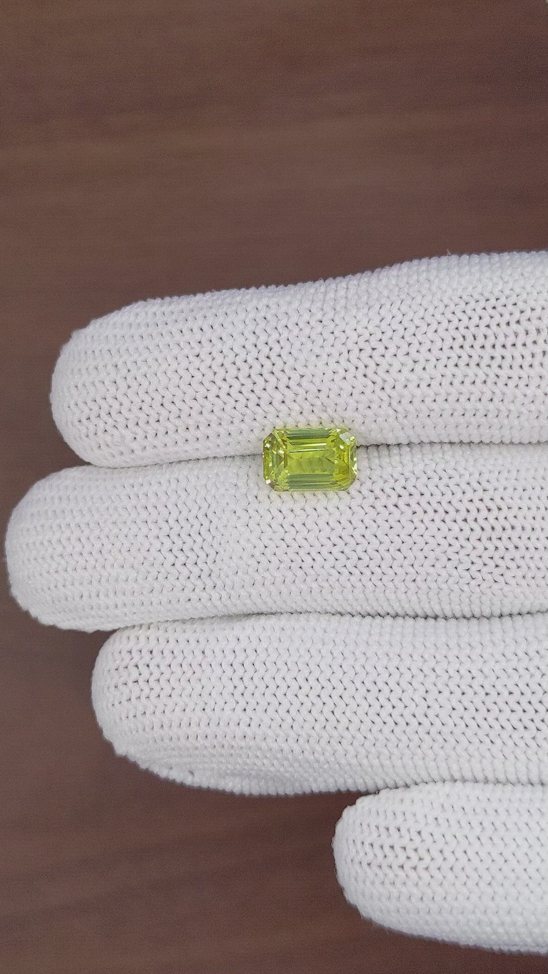 3.03 Ct. Chrysoberyl from Tanzania Size Video