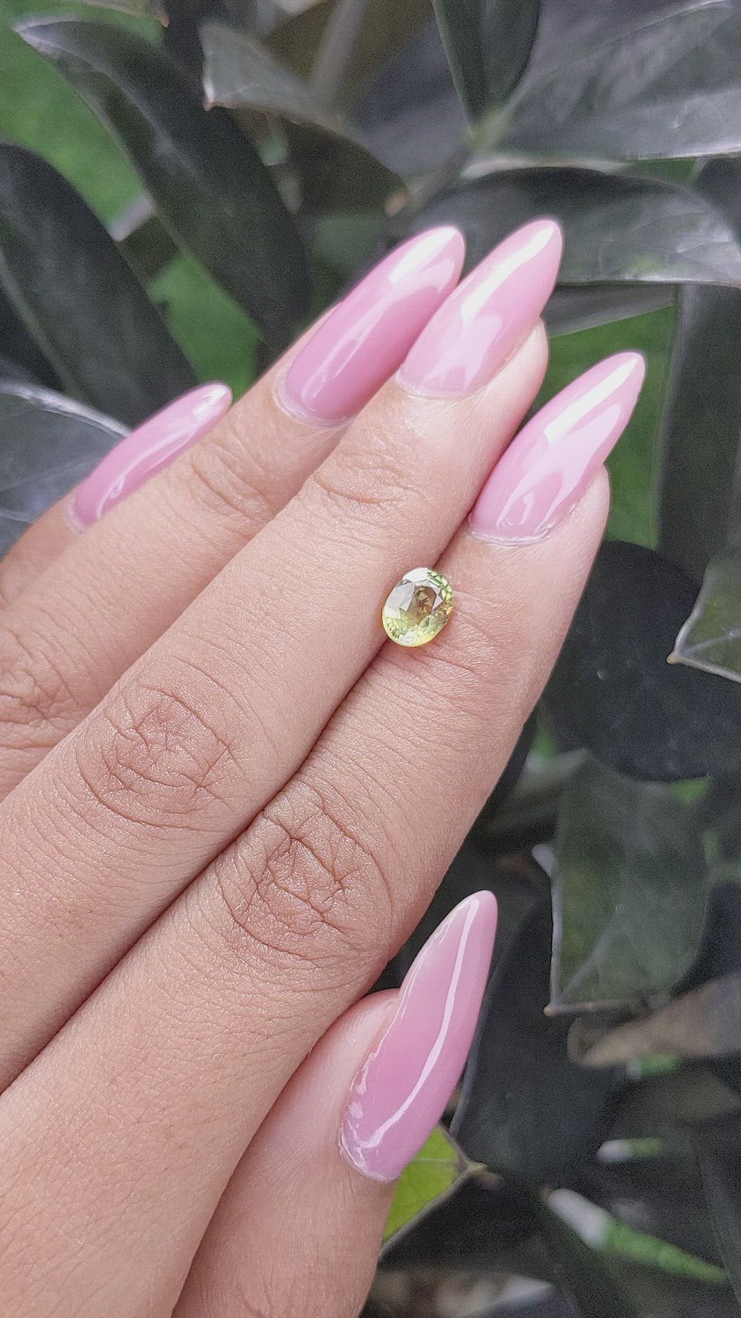 1.07 Ct. Chrysoberyl from Tanzania Size Video