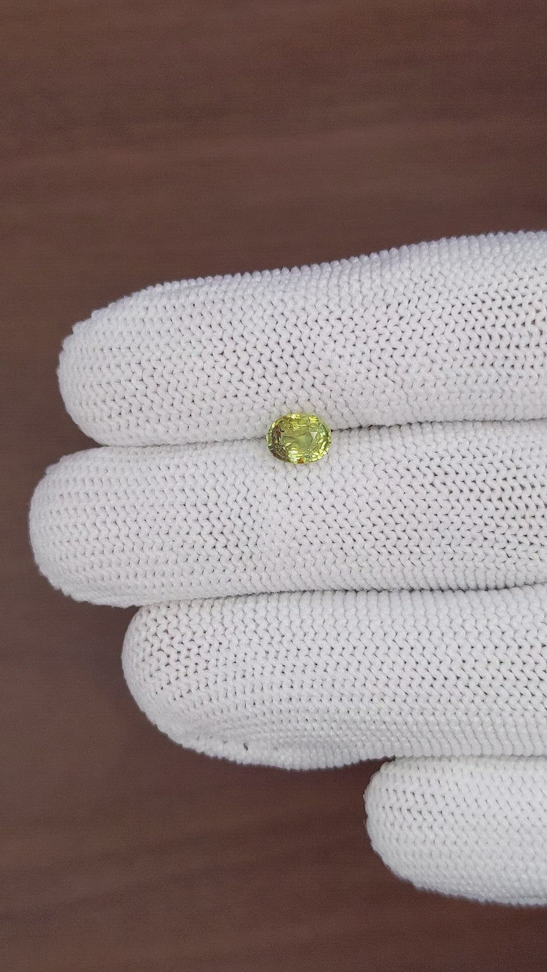 1.07 Ct. Chrysoberyl from Tanzania Size Video