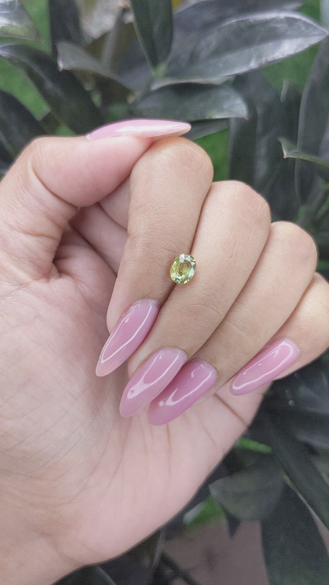 1.07 Ct. Chrysoberyl from Tanzania Size Video