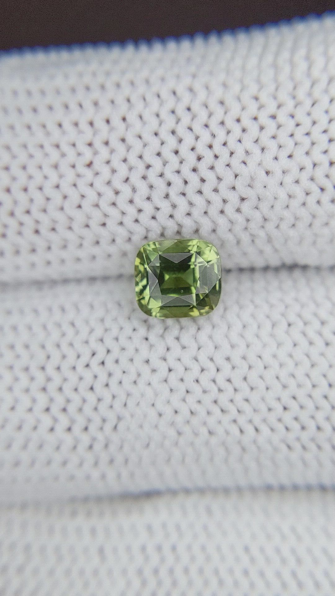 1.54 Ct. Chrysoberyl from Tanzania Size Video