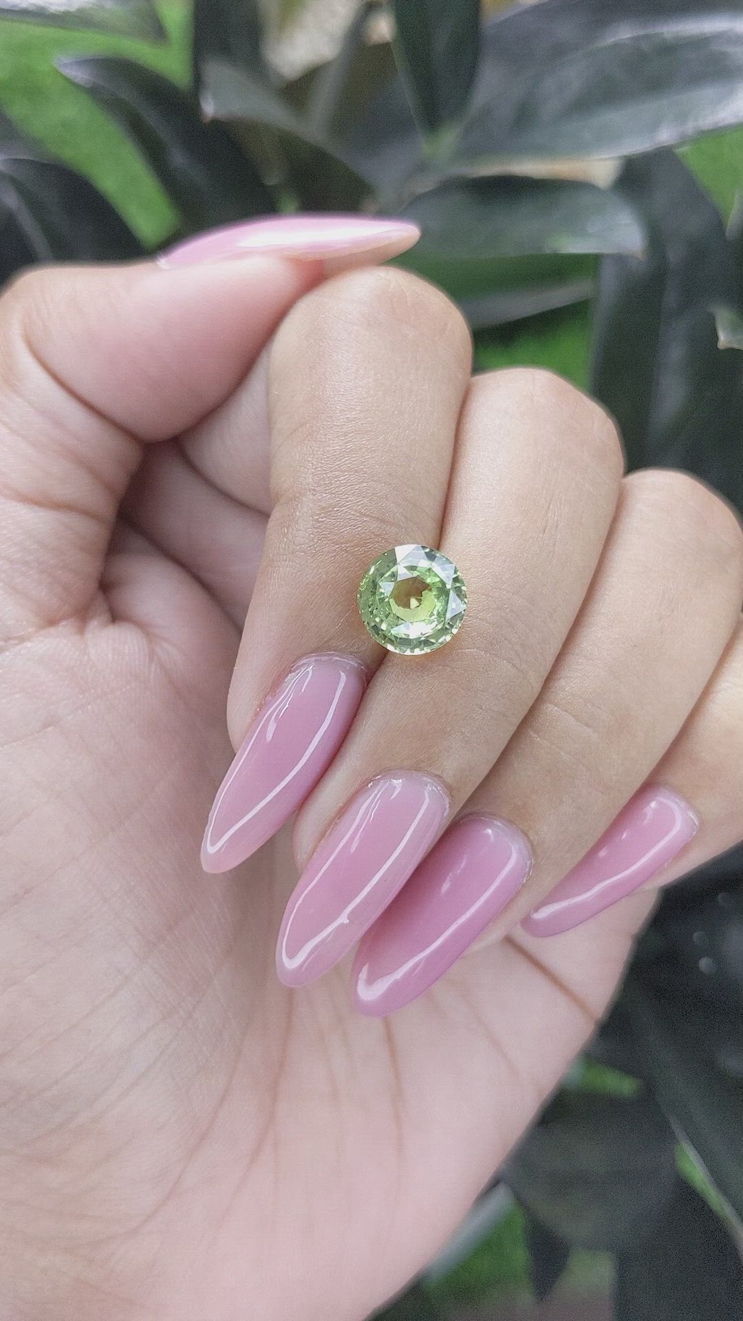 3.22 Ct. Chrysoberyl from Tanzania Size Video