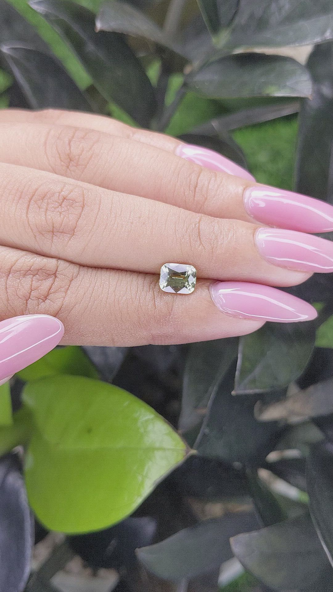 1.22 Ct. Chrysoberyl from Tanzania Size Video