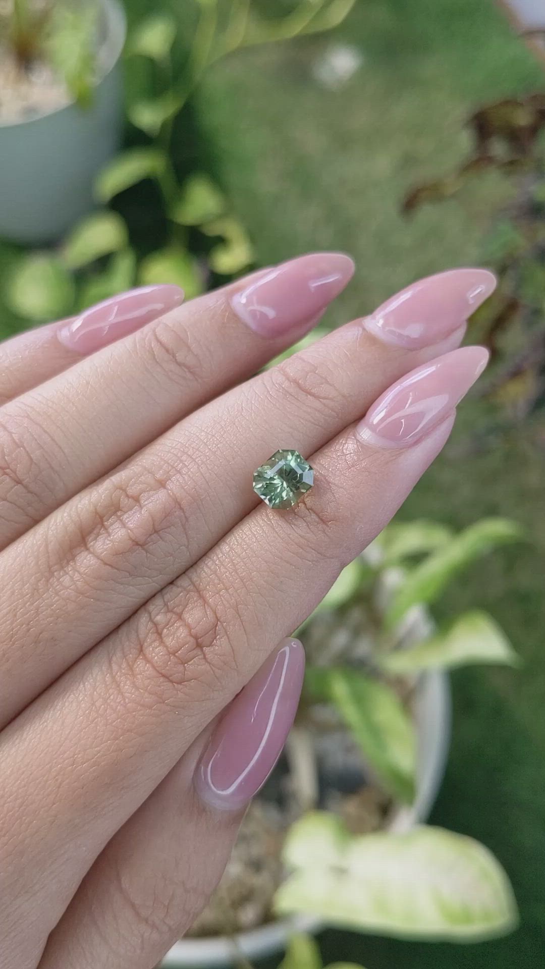 1.62 Ct. Tourmaline from Ceylon (Sri Lanka) Size Video